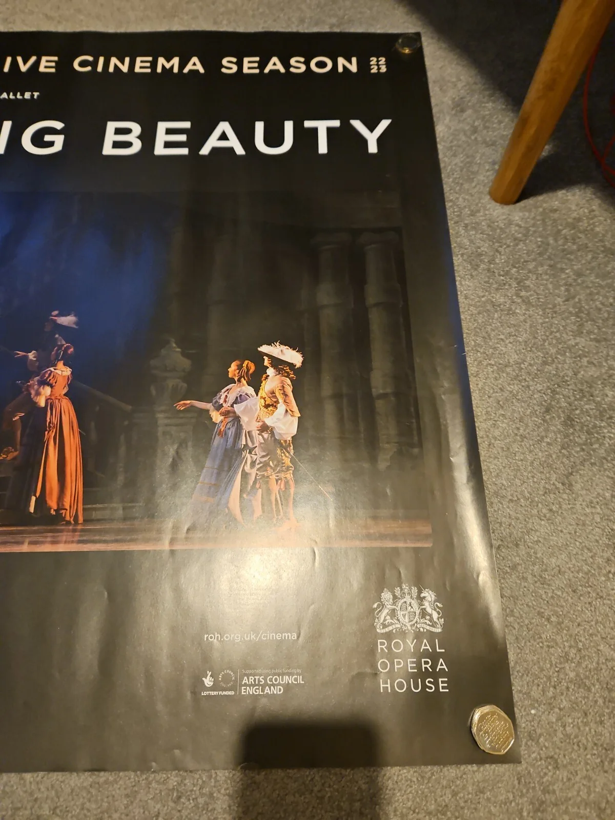 Royal Opera House The Sleeping Beauty 2023 Original UK Cinema Quad Poster [B]., image 5