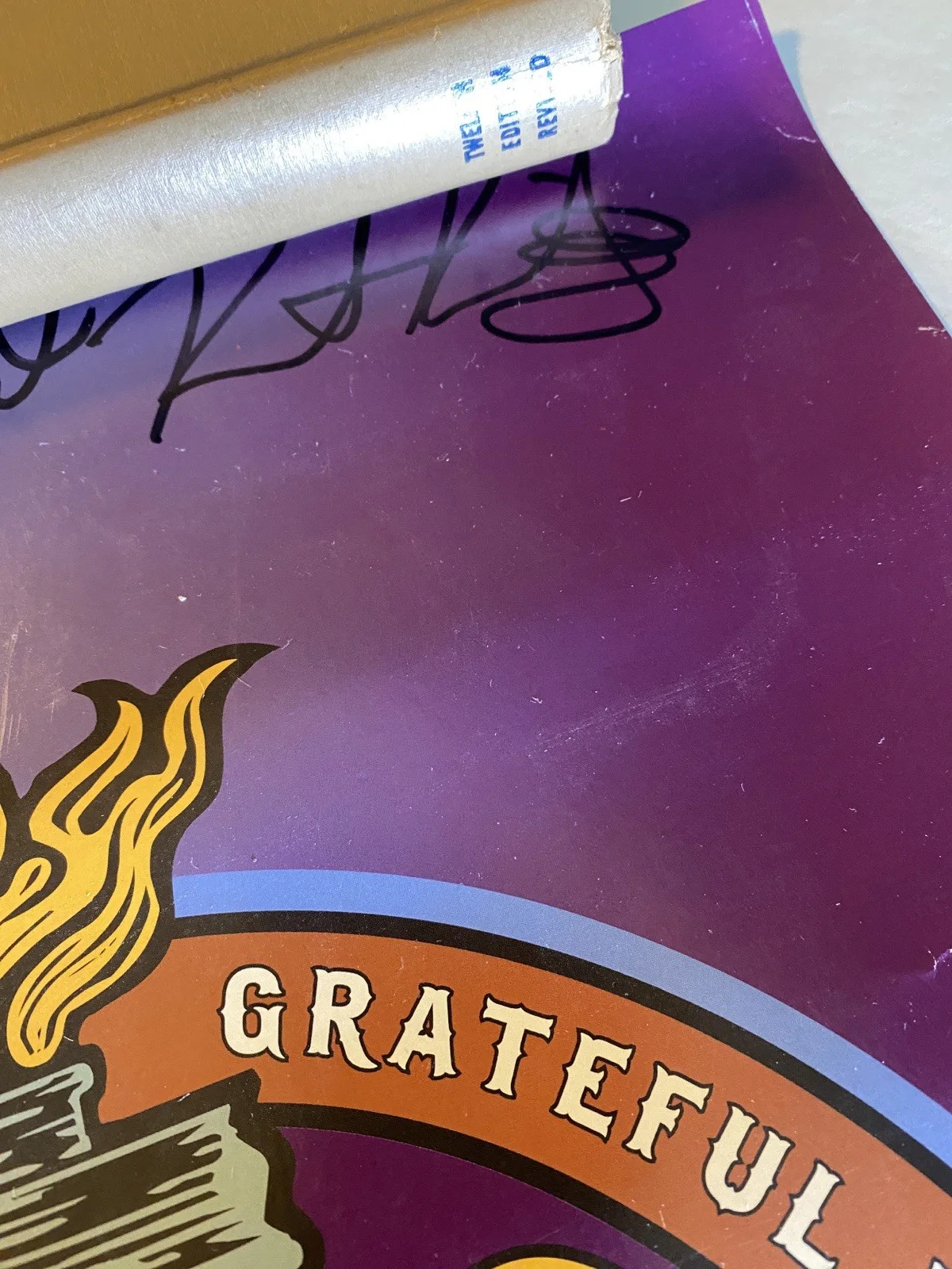 Dark Star Orchestra 20th Anniversary 2017 Concert Band Signed Poster 12”x18”, изображение 4