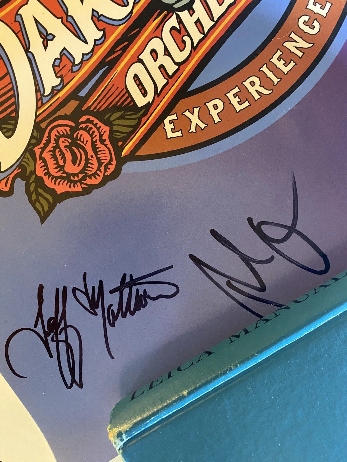 Dark Star Orchestra 20th Anniversary 2017 Concert Band Signed Poster 12”x18”, изображение 5