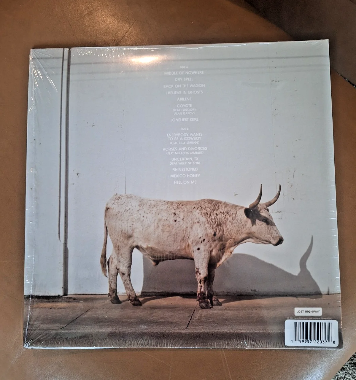 Kacey Musgraves Middle of Nowhere Vinyl LP SIGNED Whiskey Colored SEALED New, image 3