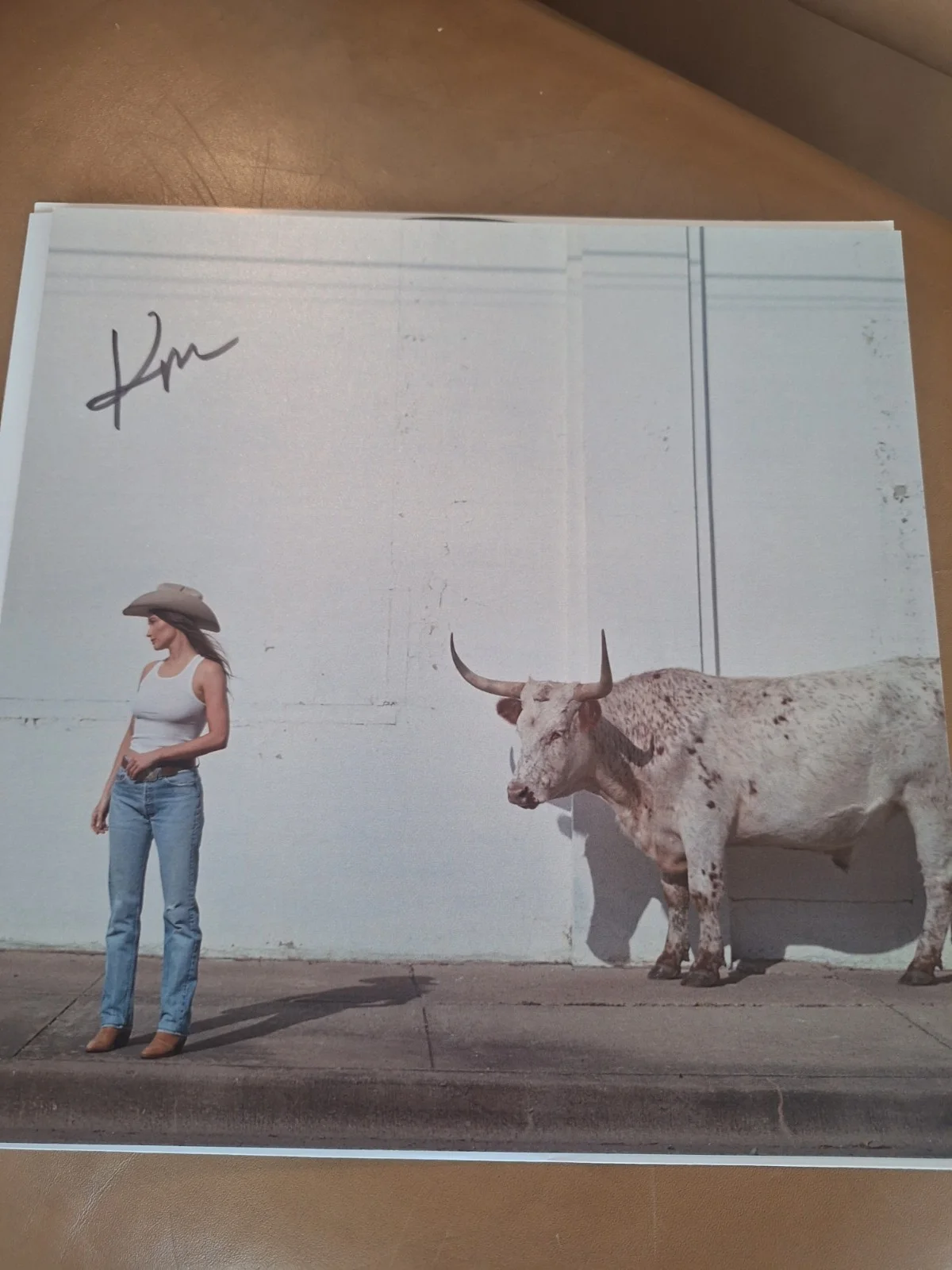 Kacey Musgraves Middle of Nowhere Vinyl LP SIGNED Whiskey Colored SEALED New, image 5