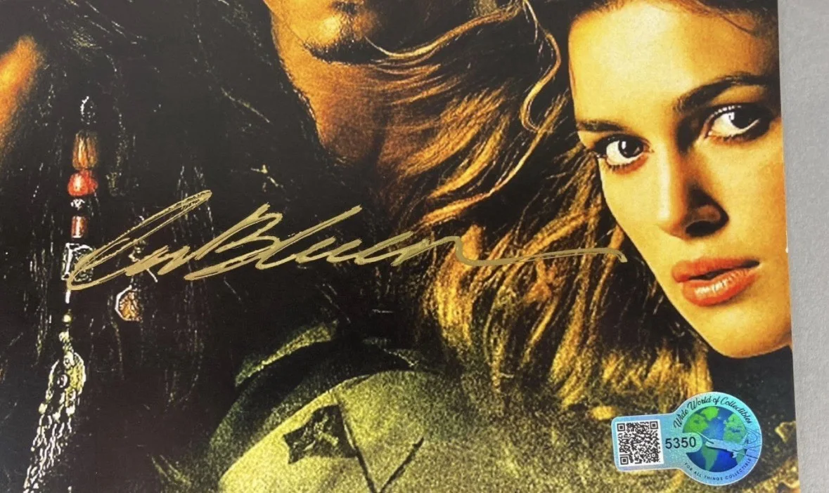 Orlando Bloom Signed Pirates Of The Caribbean 8 X 10 Photo - Authentic w/COA, изображение 2