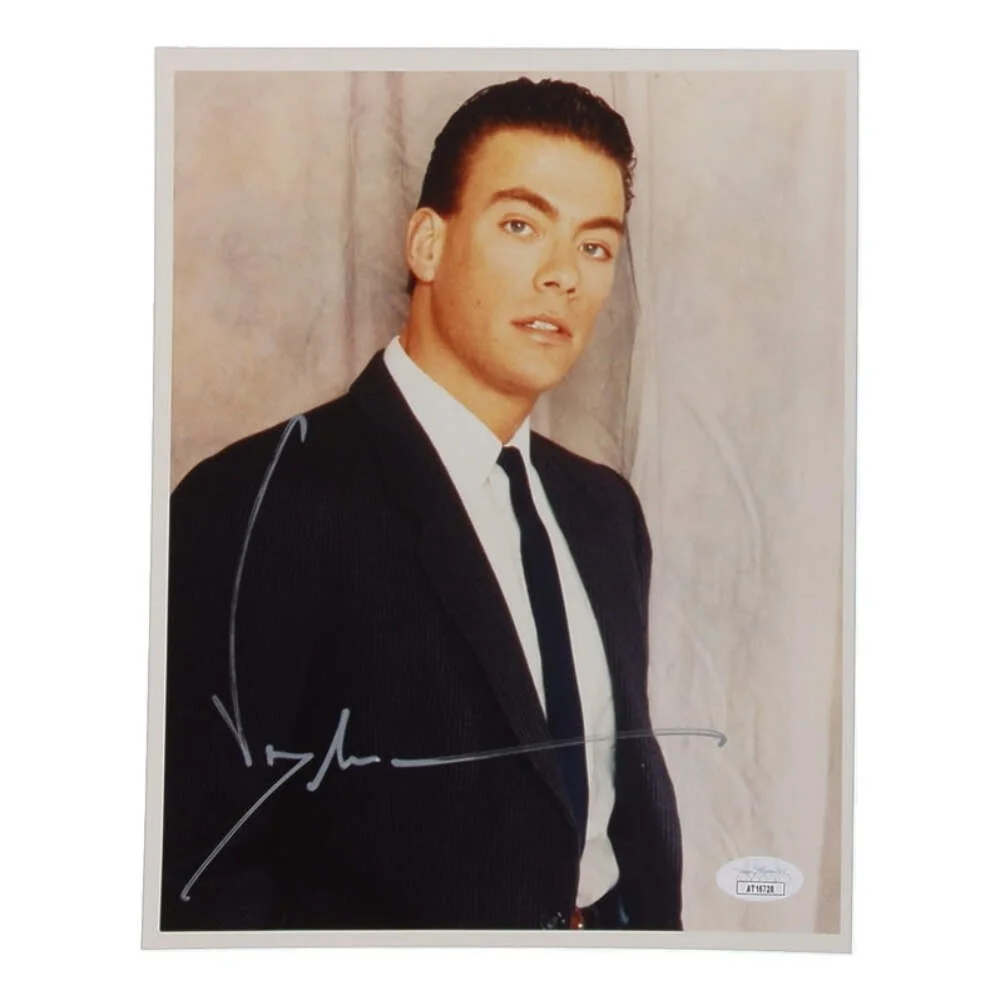 Jean-Claude Van Damme — Jean-Claude Van Damme Signed 8x10 Photo (JSA)