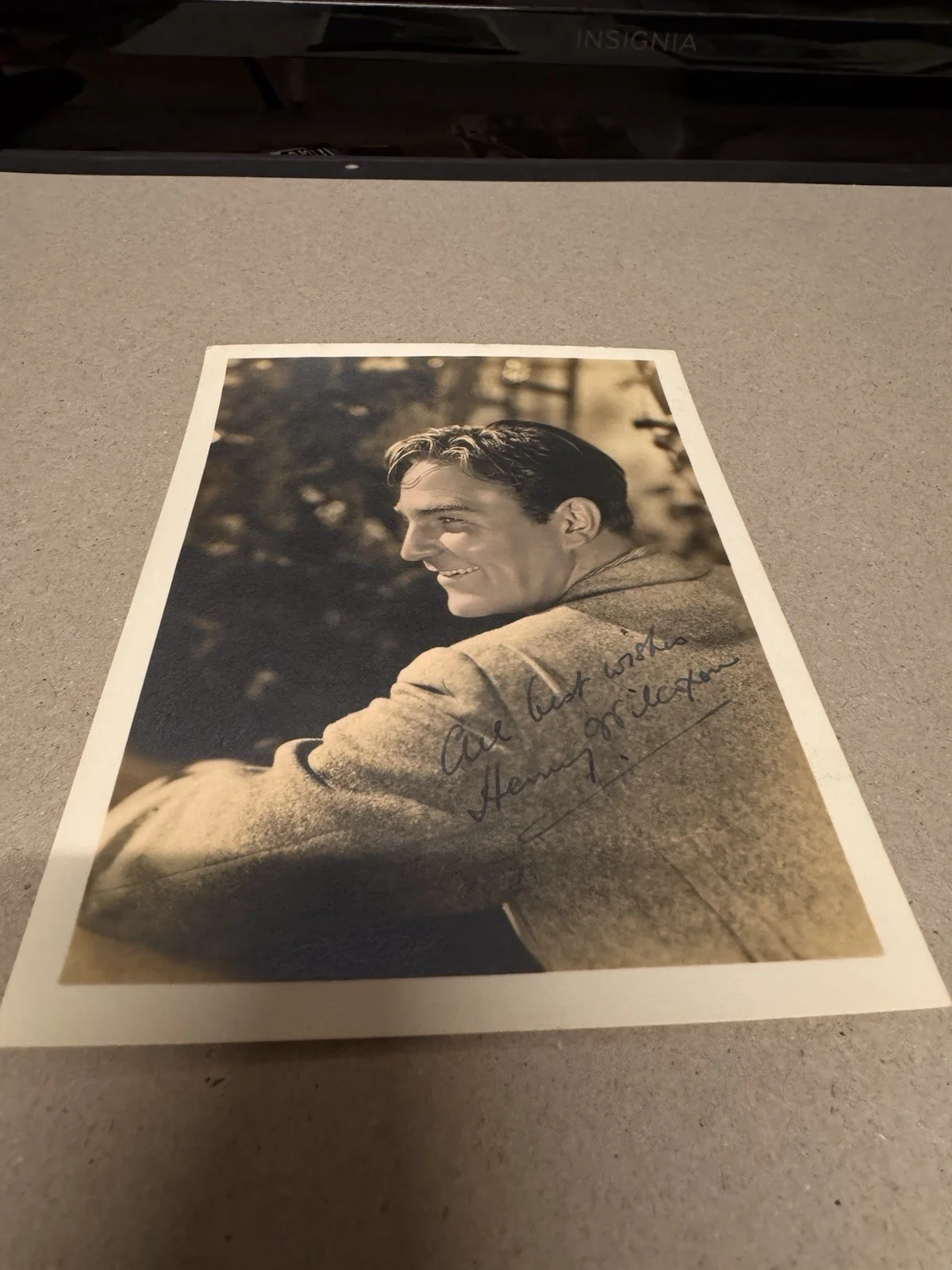 Henry Wilcoxon Signed Photo 5x7, image 2