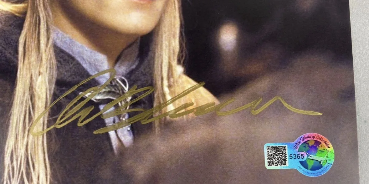 Orlando Bloom Signed Legolas Lord Of The Rings Photo - Authentic w/COA, image 2