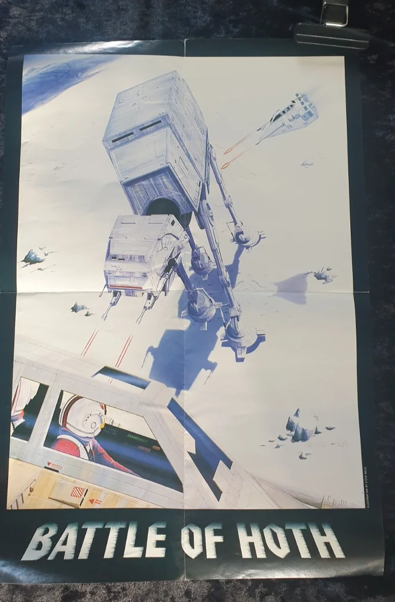 Star Wars Battle of Hoth Promotional Poster 20x14 Inches + Fact Sheet UK, изображение 3