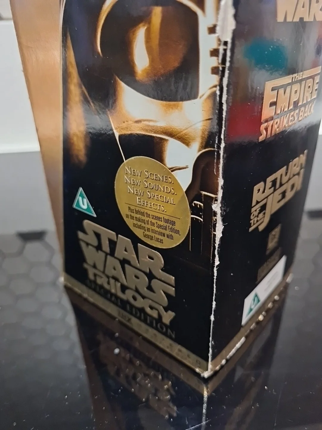 STAR WARS TRILOGY SPECIAL EDITION DIGITALLY MASTERED THX VHS TAPES Gift Set Of 3, image 4
