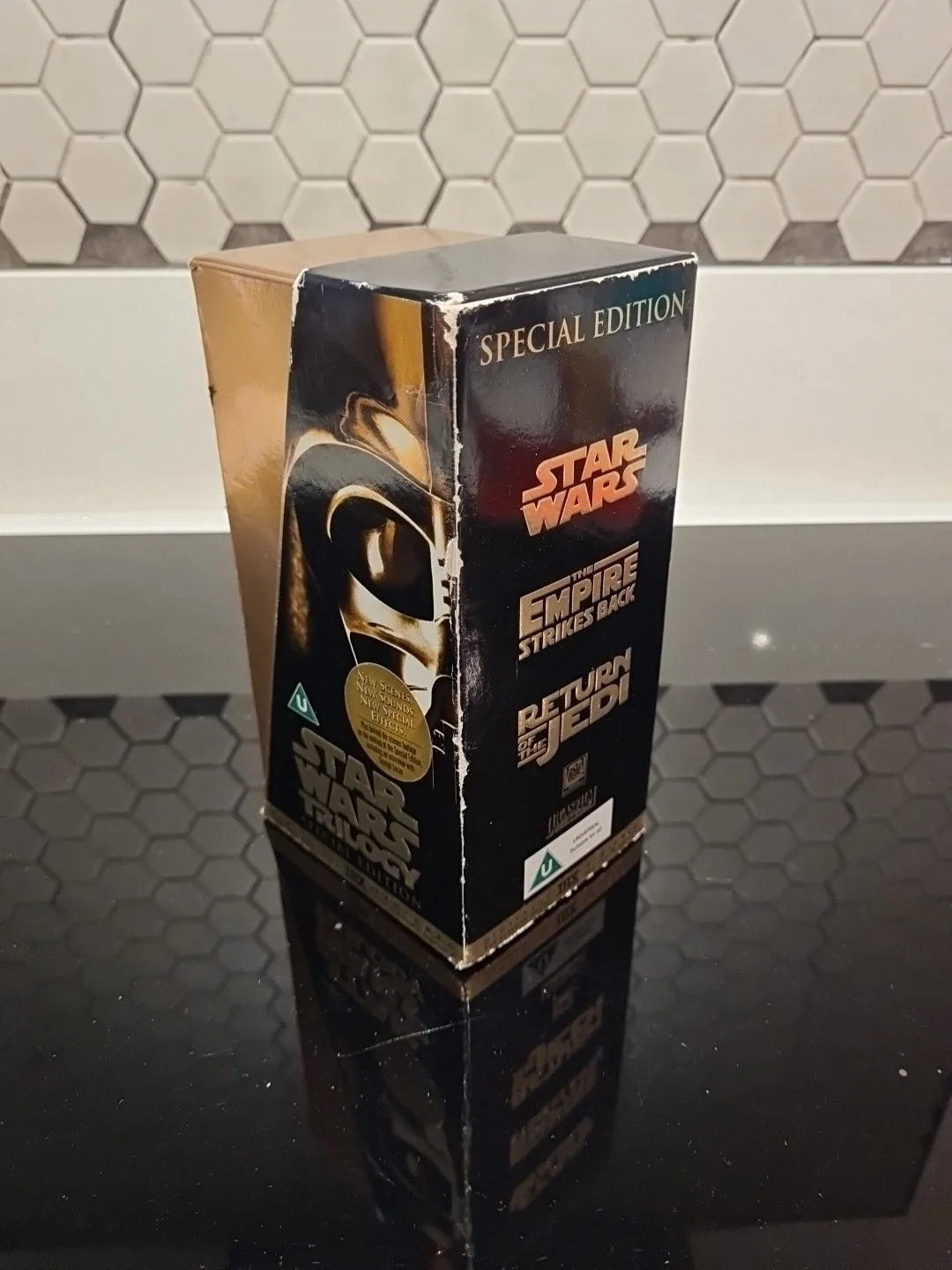 STAR WARS TRILOGY SPECIAL EDITION DIGITALLY MASTERED THX VHS TAPES Gift Set Of 3, image 5