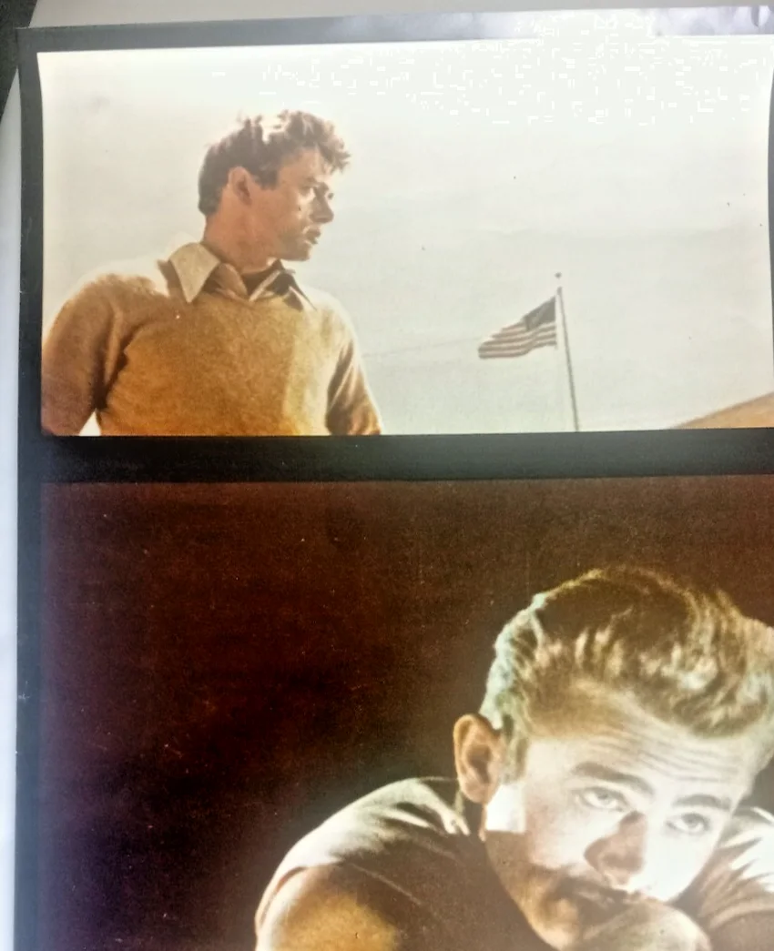 James Dean the first American teenager poster Ziv International 34 x 22 ins 1978, изображение 3