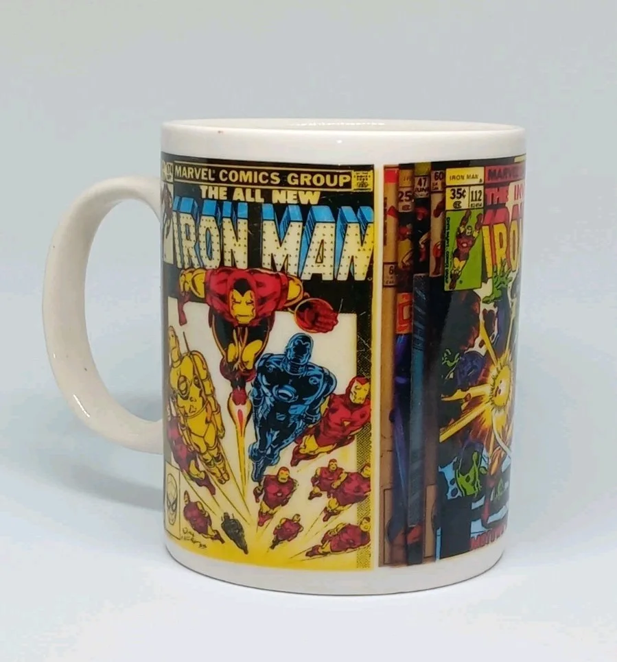 Iron Man Tea Coffee Mug Marvel Comics Superheroes, image 2