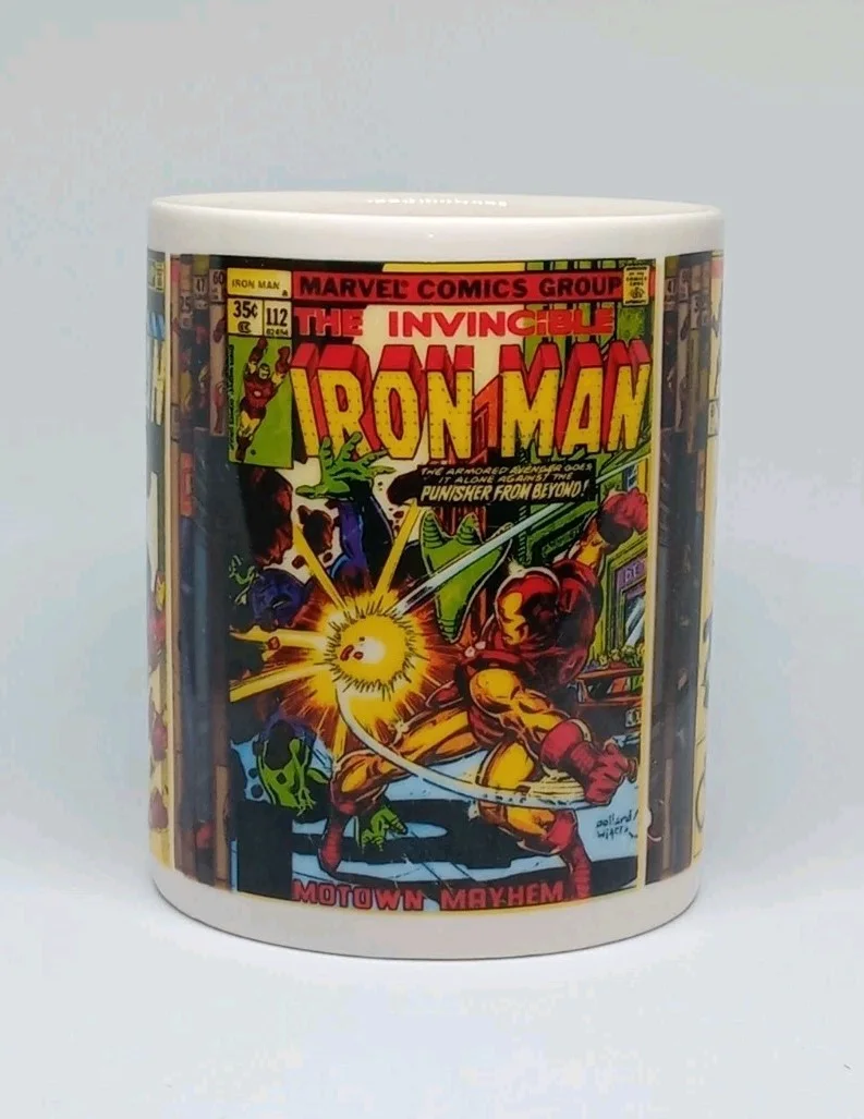Iron Man Tea Coffee Mug Marvel Comics Superheroes, image 3
