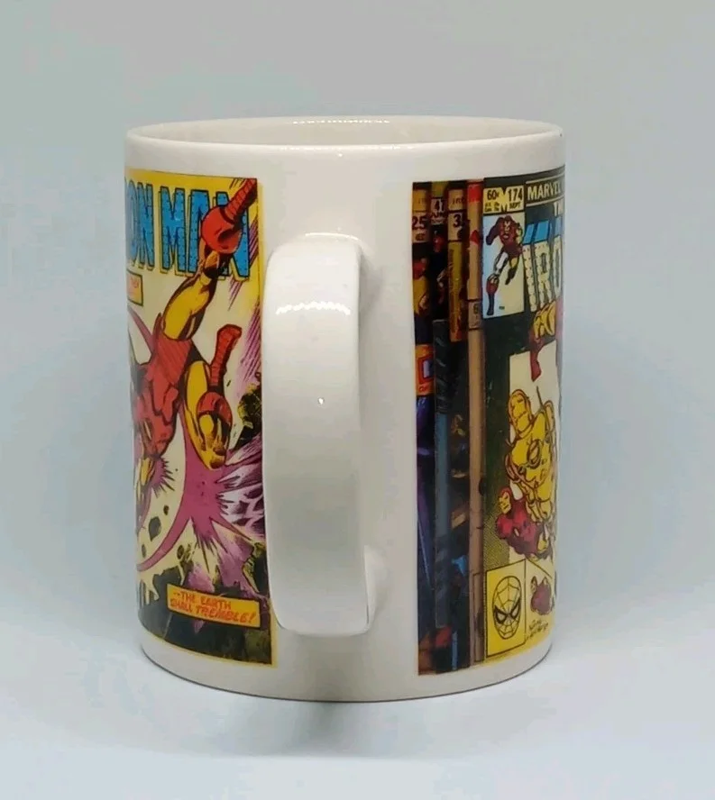 Iron Man Tea Coffee Mug Marvel Comics Superheroes, image 4