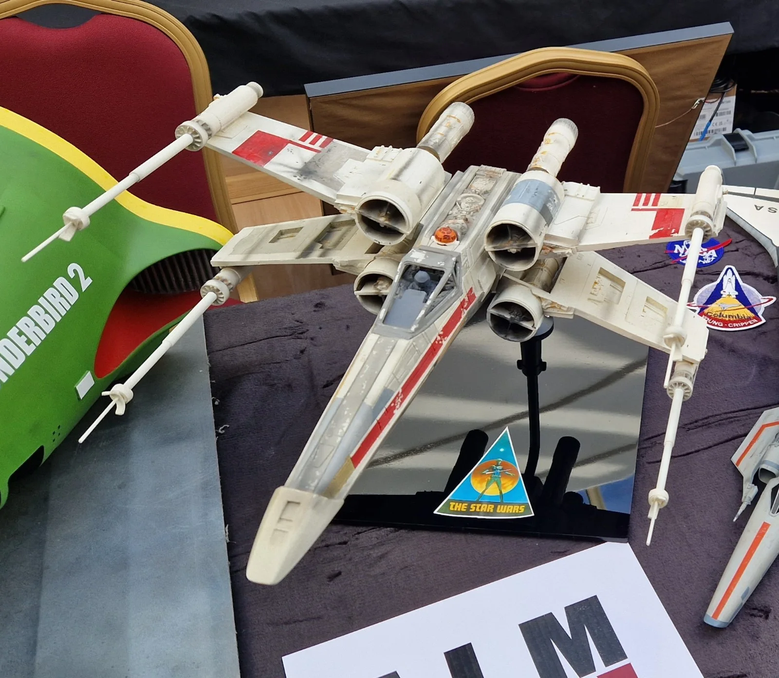 Star Wars X Wing Red 3 Pyro Studio Scale 1/24. Cast off original ILM parts BIGGS, изображение 3