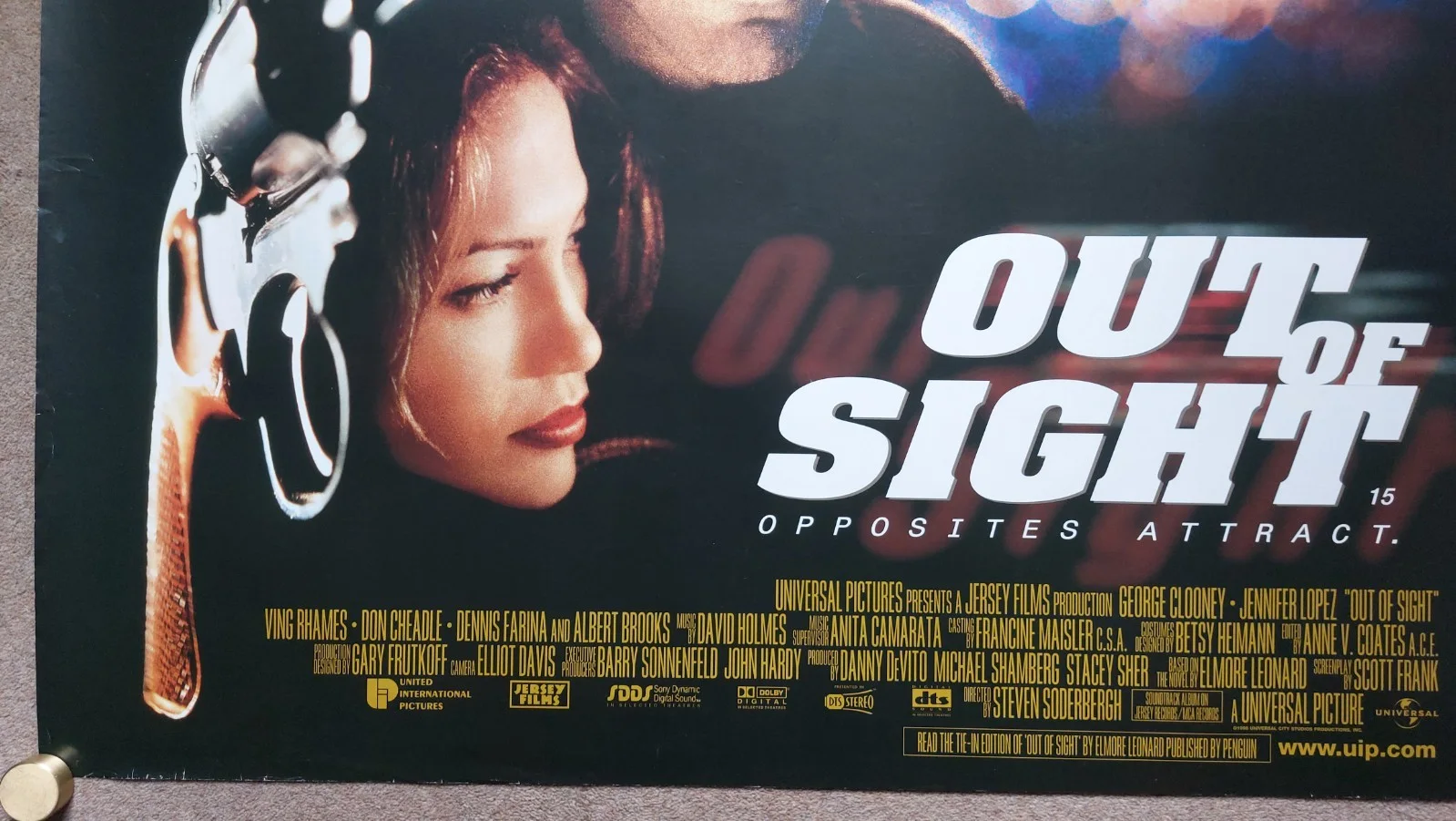 Out of Sight Original UK Quad Poster, image 3