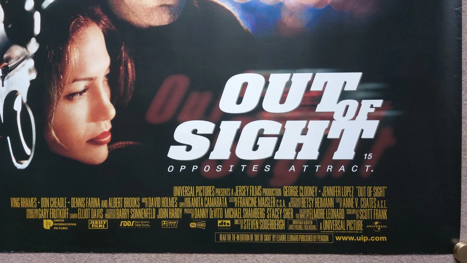 Out of Sight Original UK Quad Poster, image 4