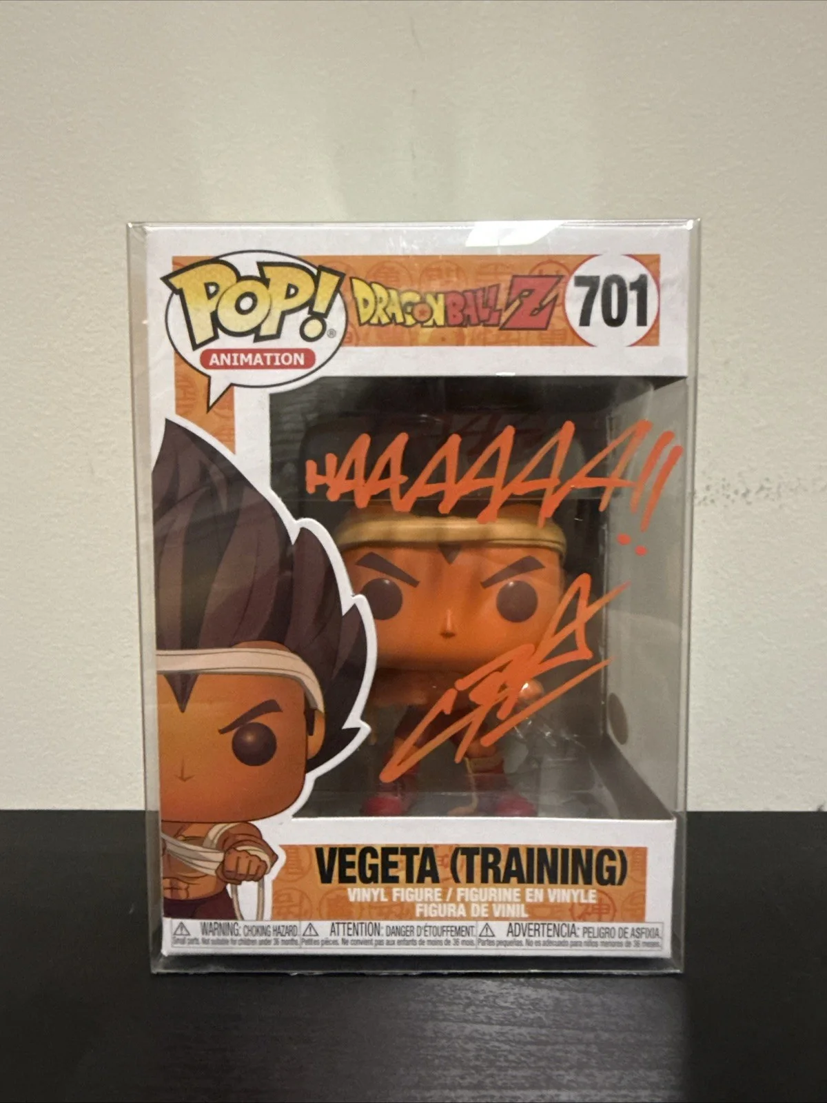 Chris Sabat — Chris Sabat Signed Funko Pop Vegeta Dragon Ball Anime Auto (JSA AN41103)