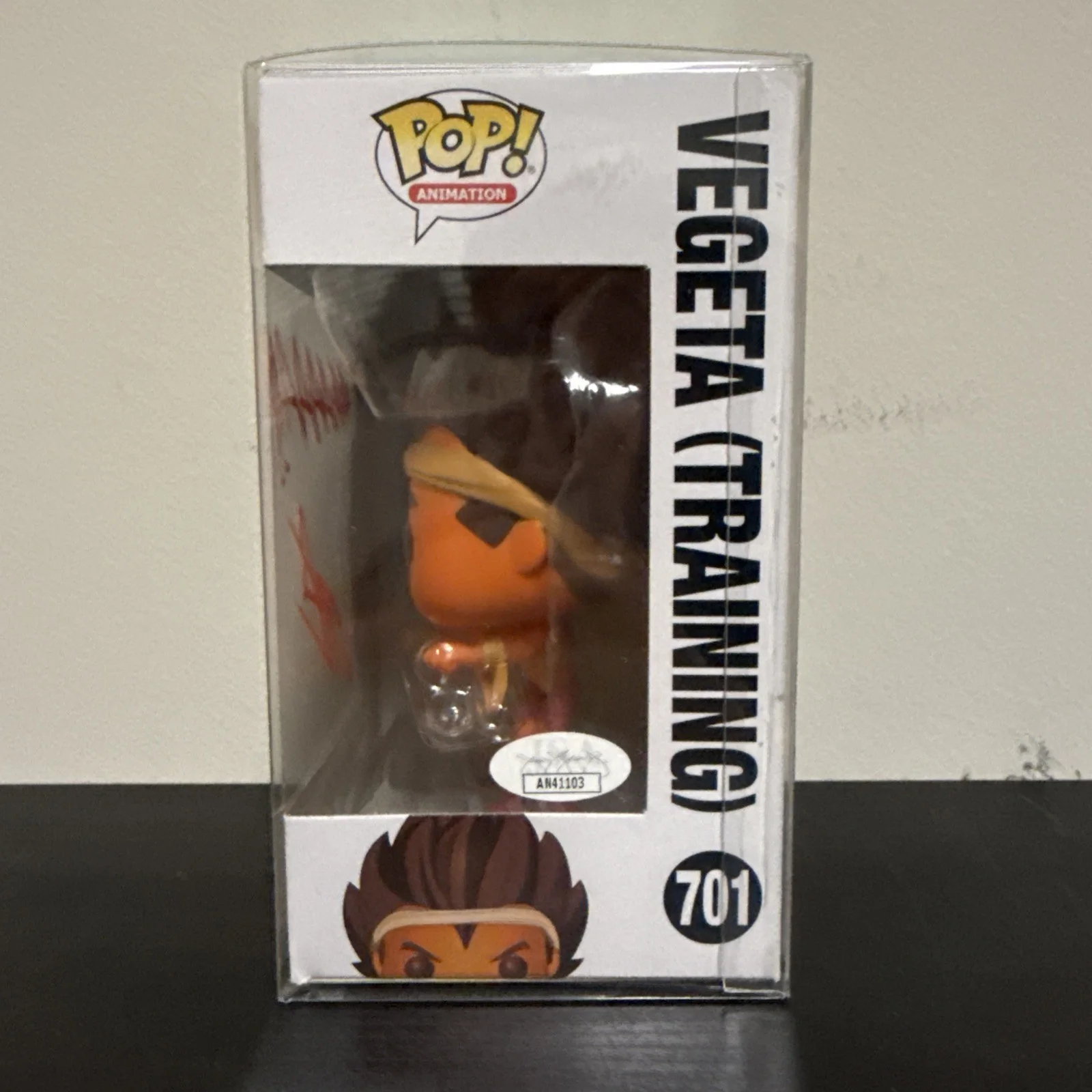 Chris Sabat — Chris Sabat Signed Funko Pop Vegeta Dragon Ball Anime Auto (JSA AN41103), изображение 2