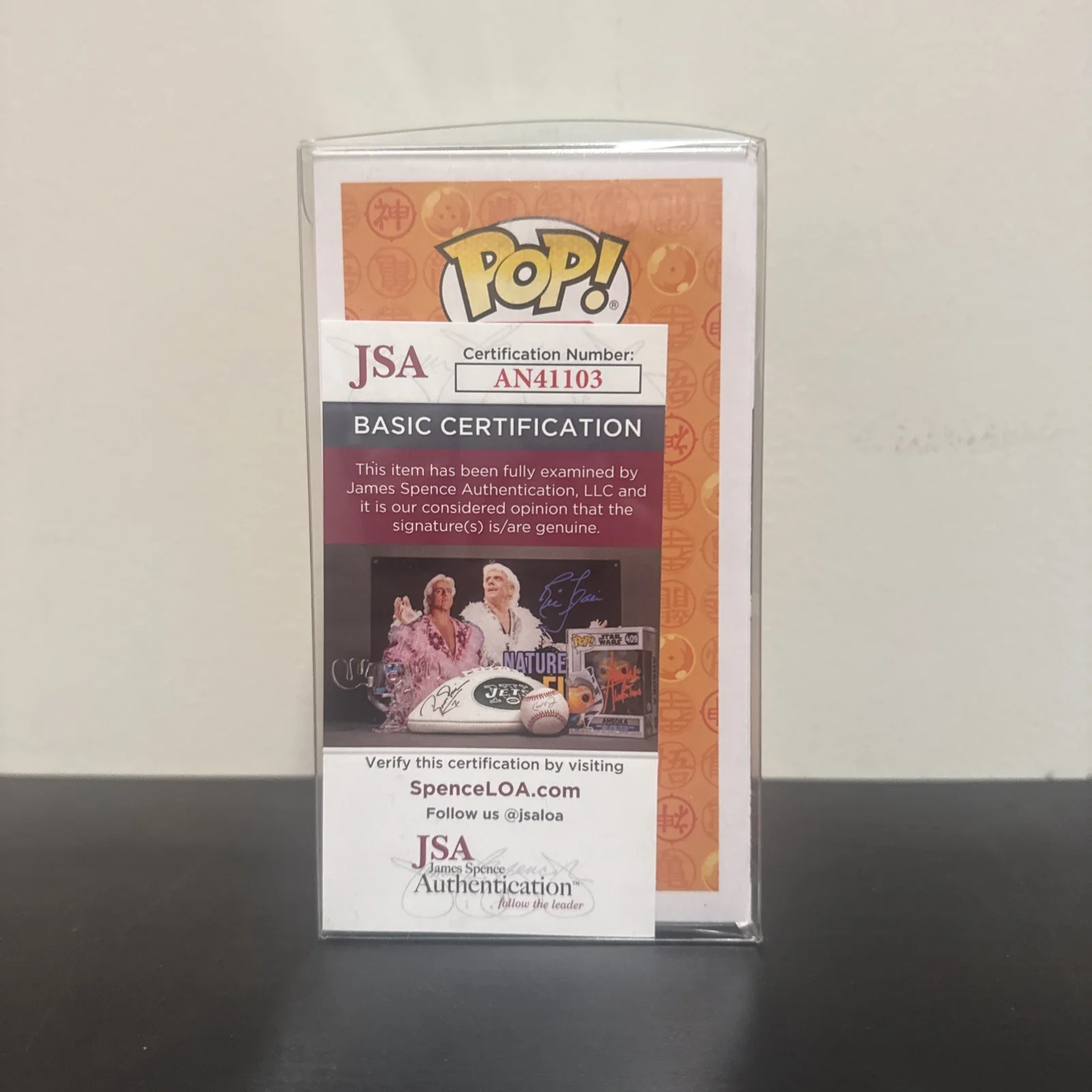 Chris Sabat — Chris Sabat Signed Funko Pop Vegeta Dragon Ball Anime Auto (JSA AN41103), изображение 4