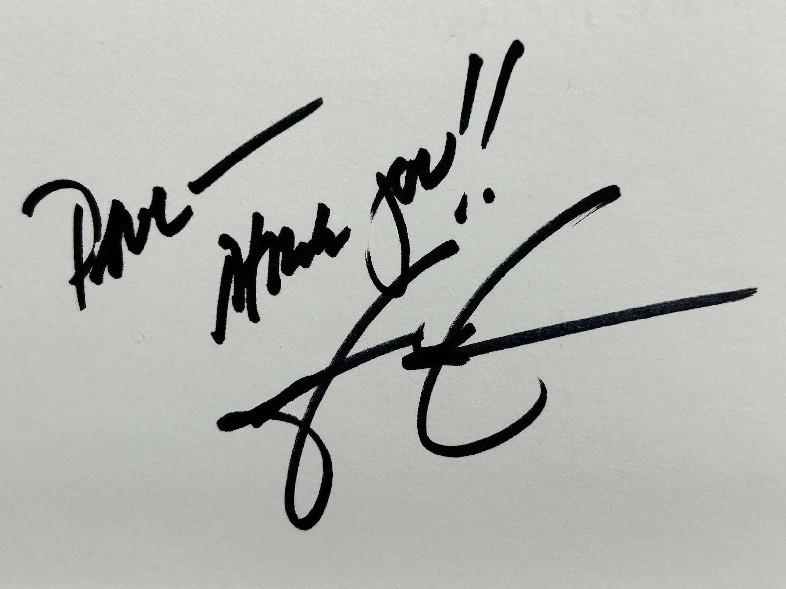 Mark Metcalf — Mark Metcalf American TV & Film Actor Signature Index Card Original Personalized, изображение 2