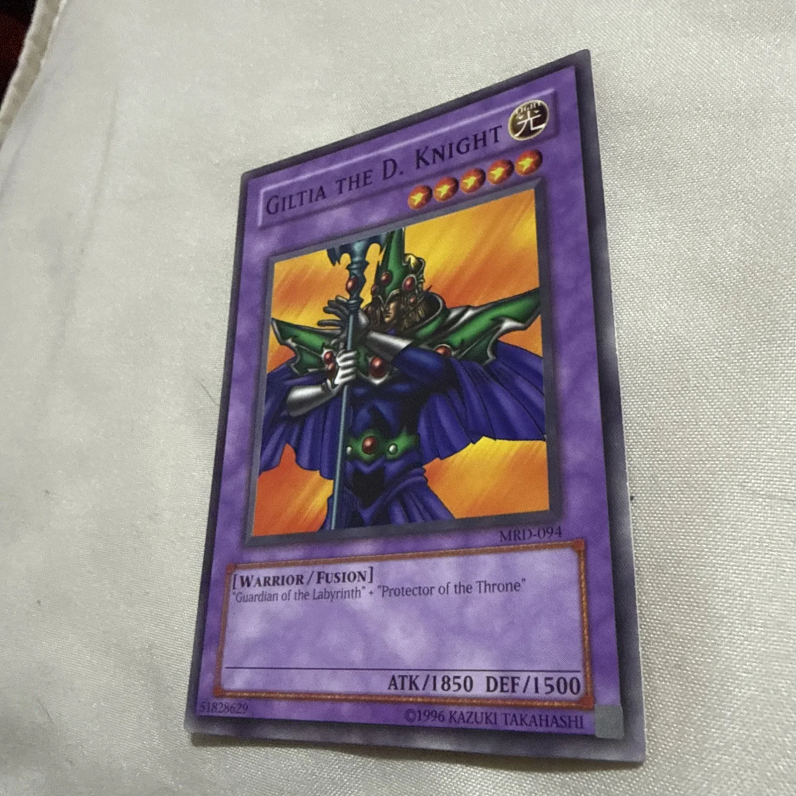Wayne Grayson — Giltia the D Knight 2002 Yu-Gi-Oh, image 2