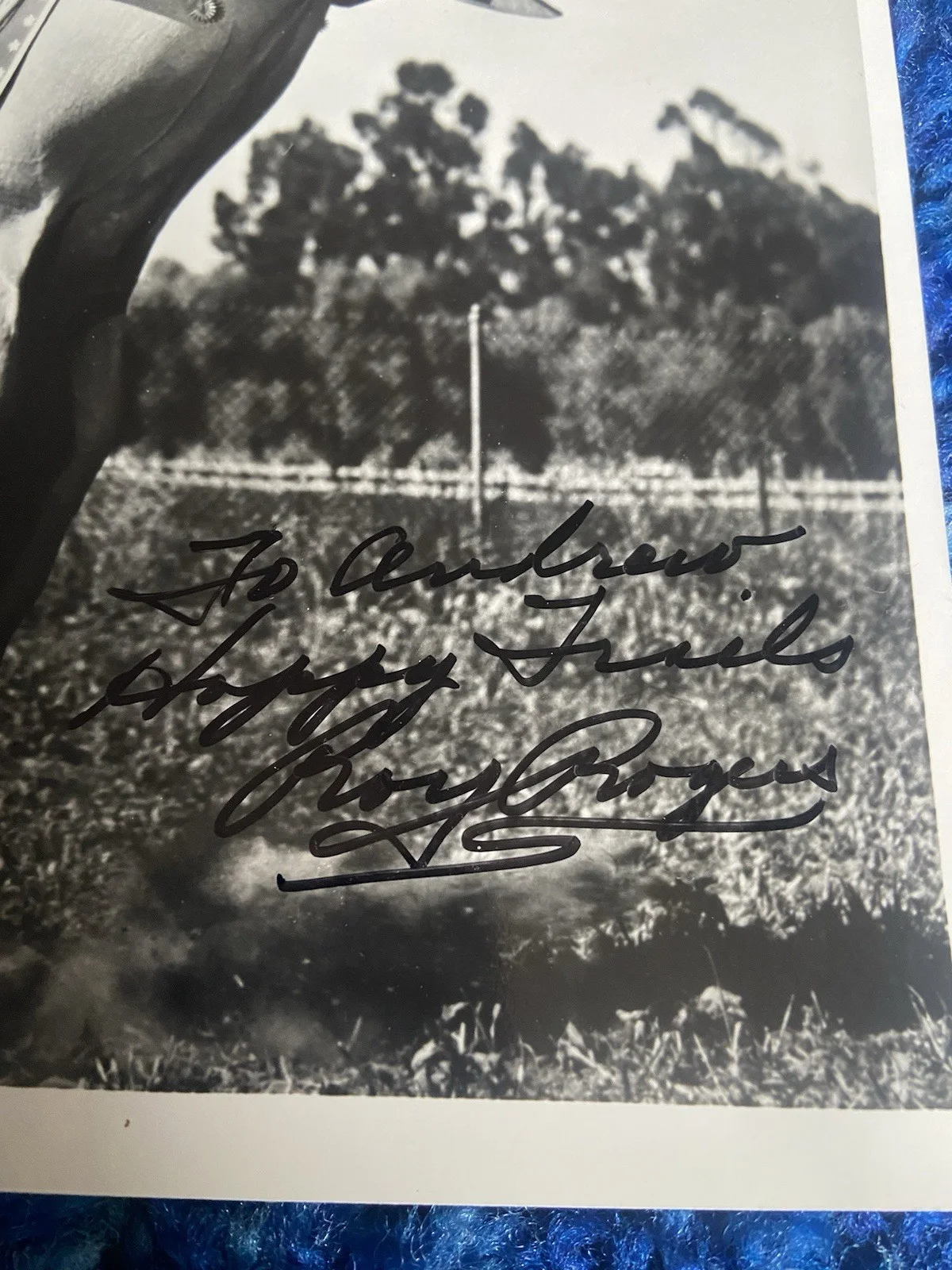 various — Lot of 2 Autographed Roy Rogers Photos 8 X 10, image 3