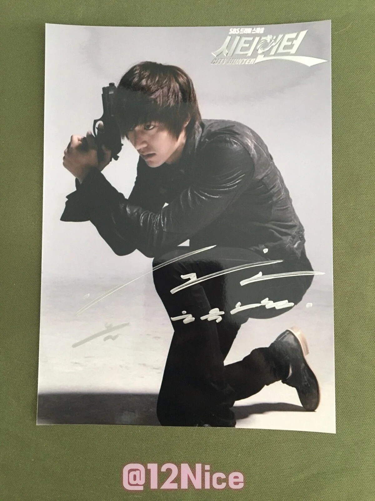 THE HEIRS LEE MINHO Park Shin Autographed Signed Photo 4*6 COLLECTION K-POP, image 4
