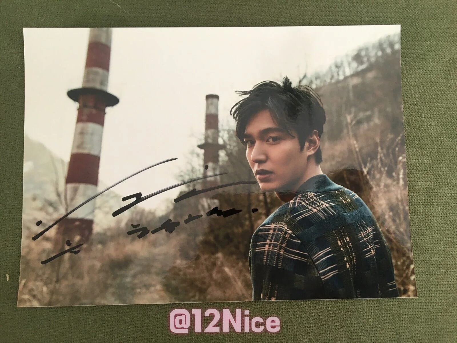 THE HEIRS LEE MINHO Park Shin Autographed Signed Photo 4*6 COLLECTION K-POP, image 5