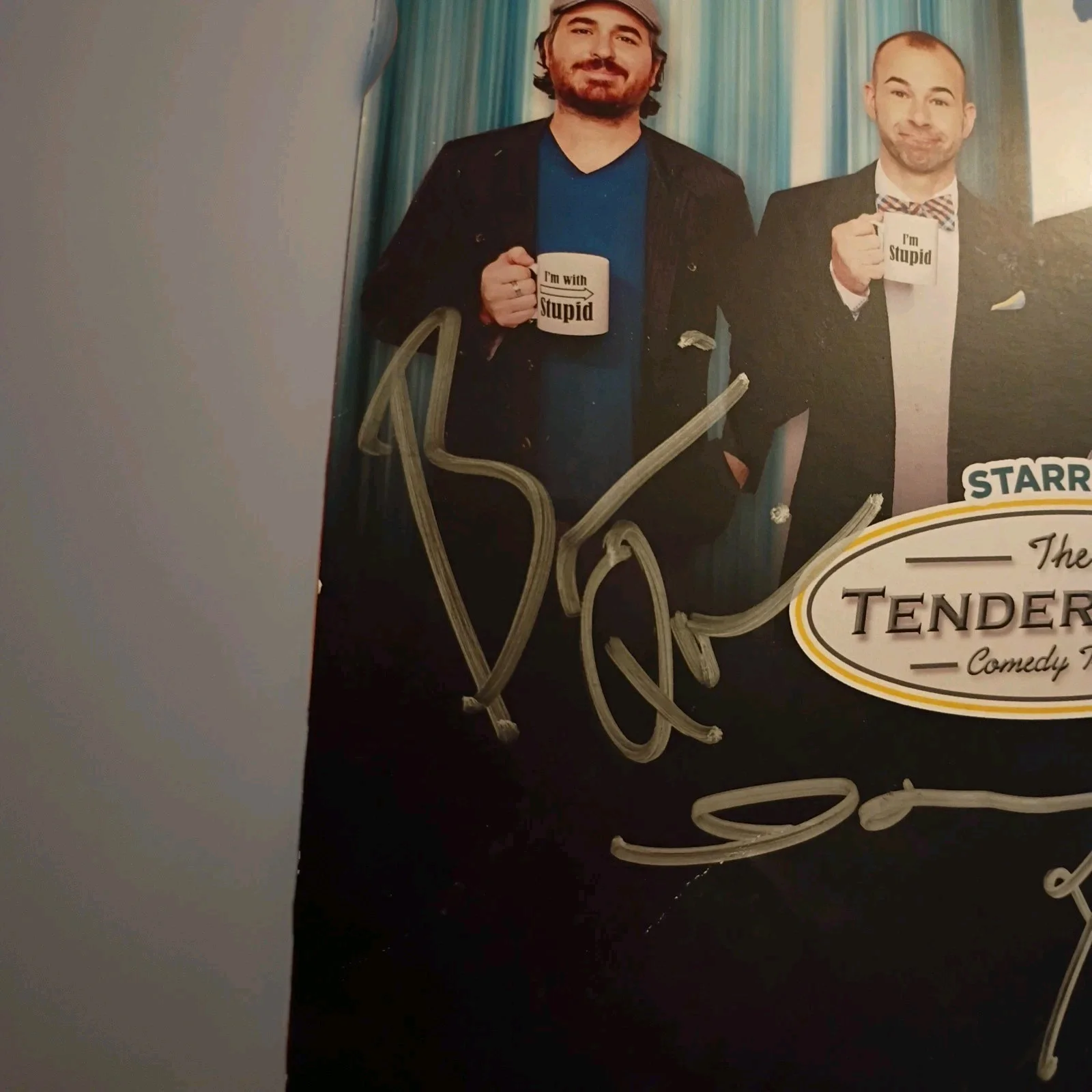 Cast — Impractical Jokers The True TV Where's Larry! Tour Signed Cast, image 2
