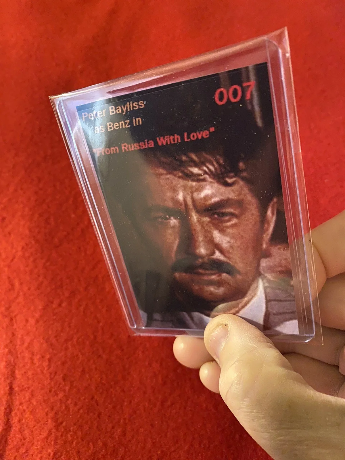 James Bond Autograph- Peter Bayliss Agent Benz In “From Russia With Love”. RARE!, изображение 4