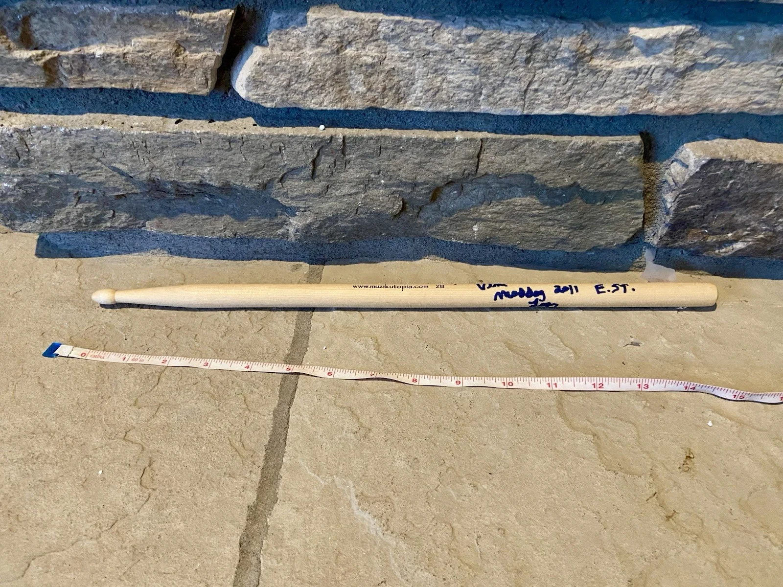 Vini “Mad Dog” Lopez Signed Drumstick - JSA COA - Bruce Springsteen “E. St.” HOF, image 3