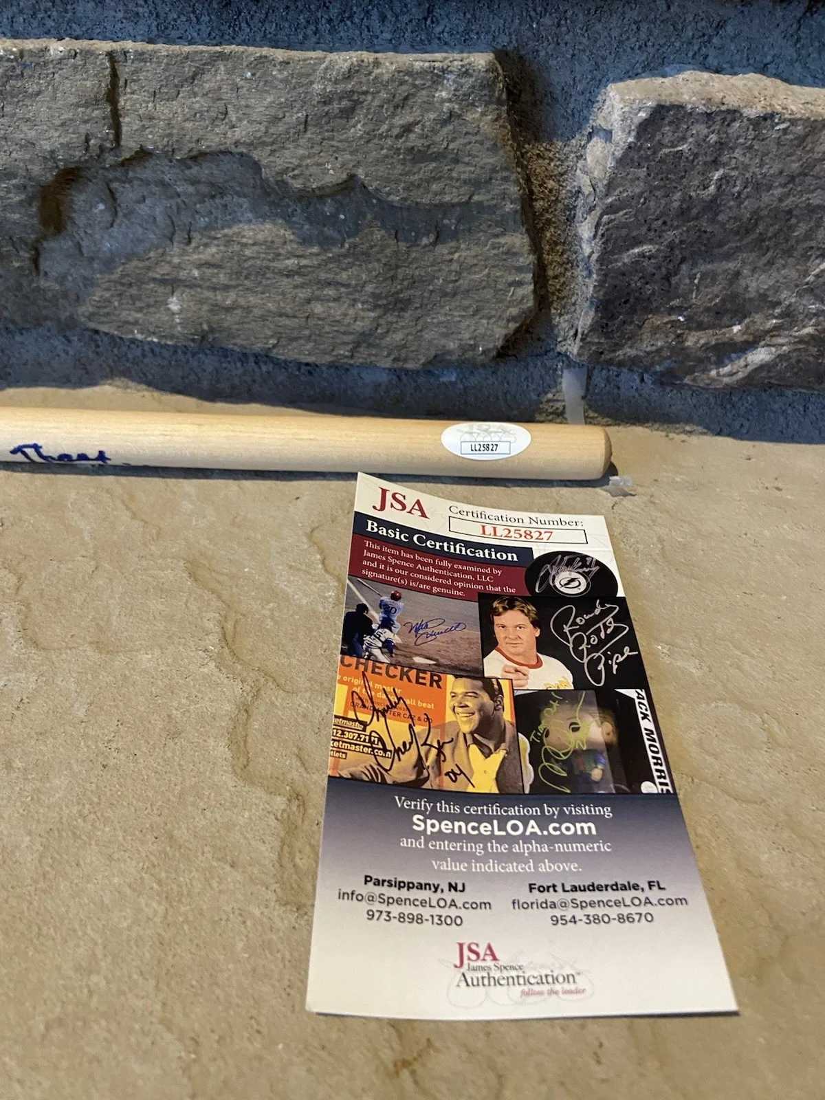 Vini “Mad Dog” Lopez Signed Drumstick - JSA COA - Bruce Springsteen “E. St.” HOF, image 5