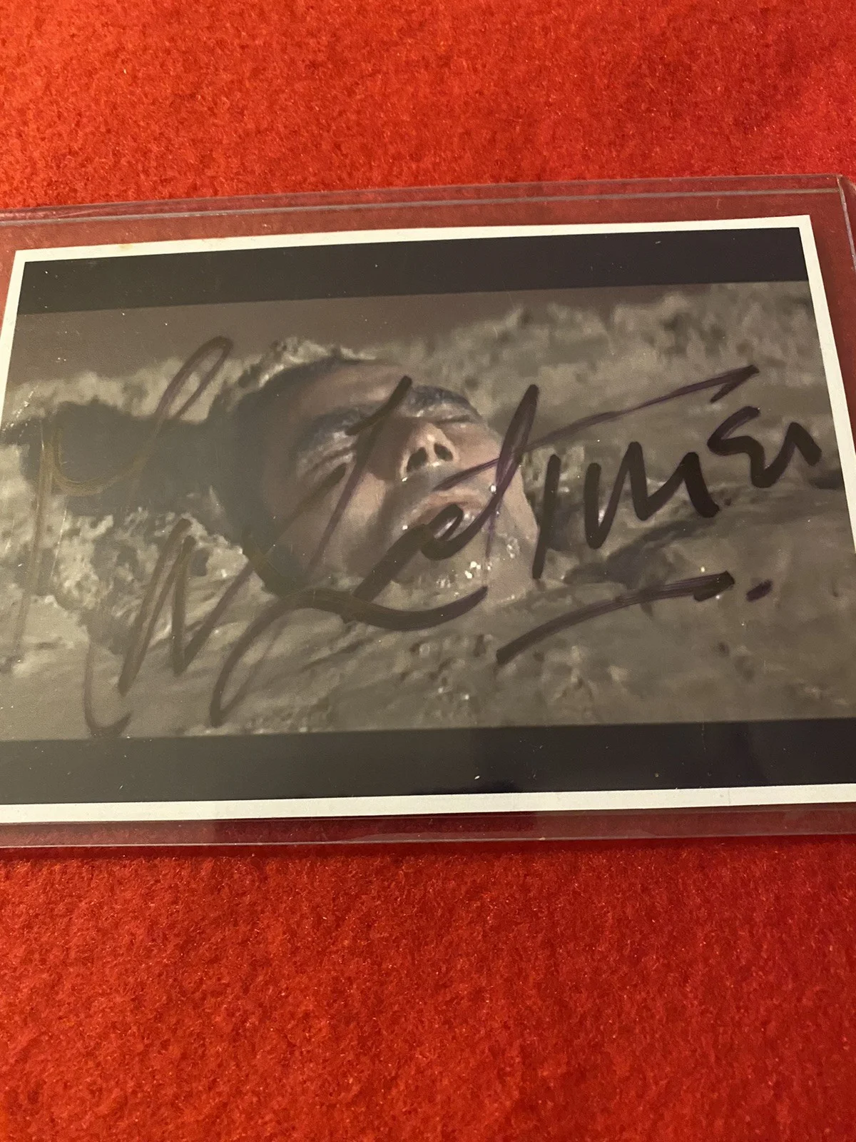 James Bond Autograph - Max Latimer In “Diamonds Are Forever” + Relic Card., изображение 3