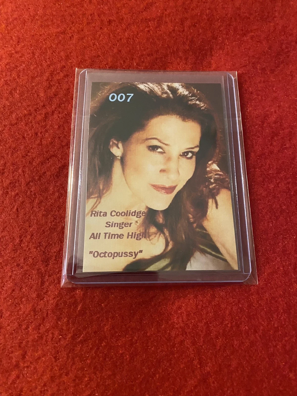 James Bond Autograph 8x10 Rita Coolidge Singer “All Time High” From “Octopussy”., изображение 4