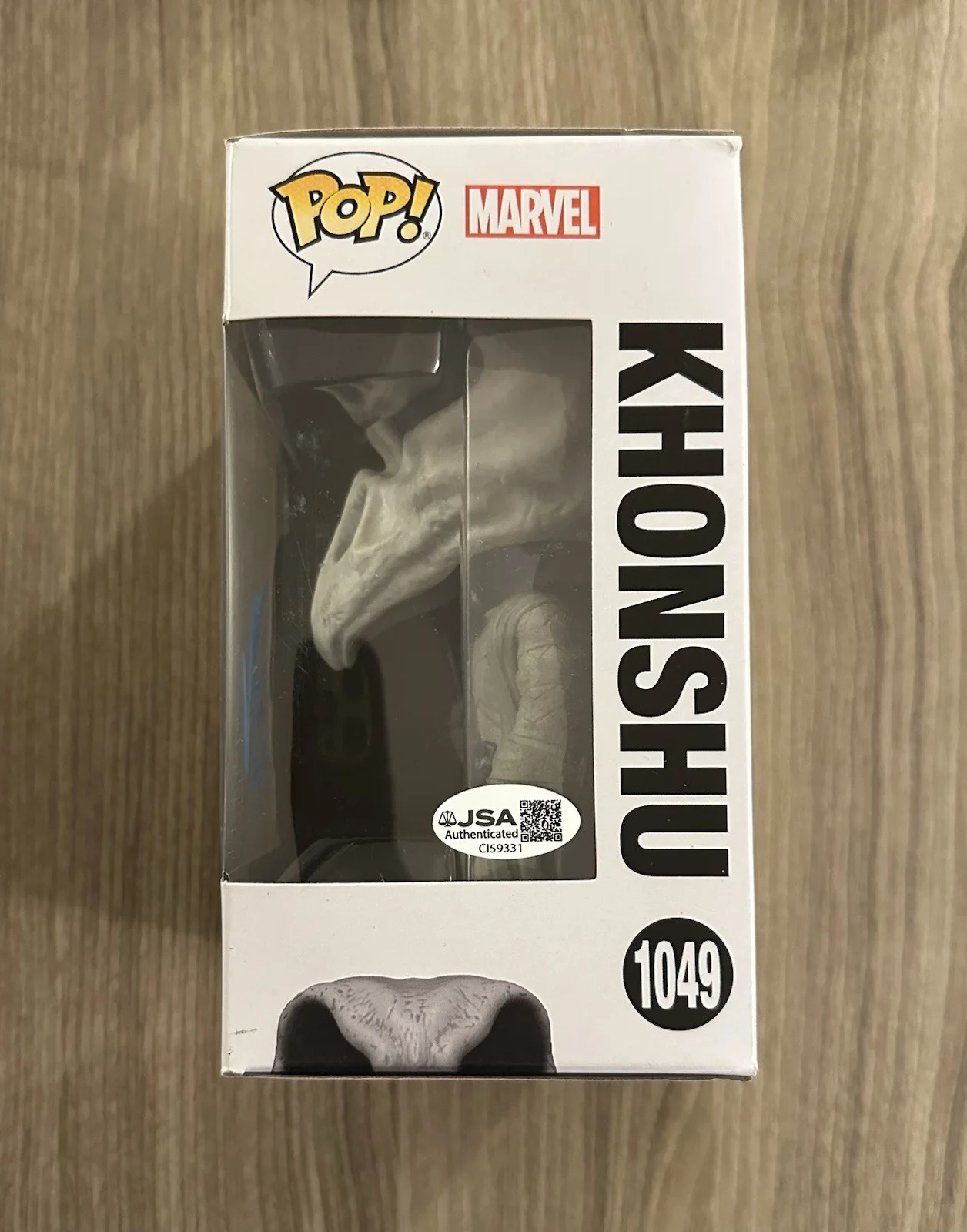 F Murray Abraham — F Murray Abraham Signed Khonshu Funko Pop JSA COA Autographed 1049 Moon Knight, изображение 3