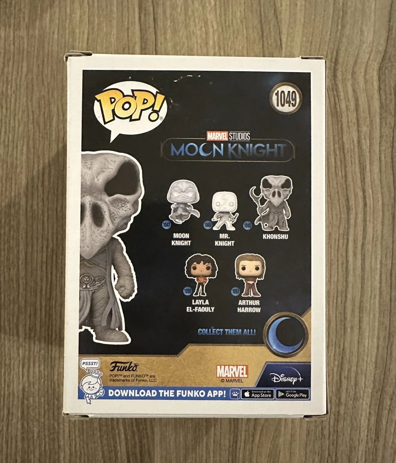 F Murray Abraham — F Murray Abraham Signed Khonshu Funko Pop JSA COA Autographed 1049 Moon Knight, изображение 4