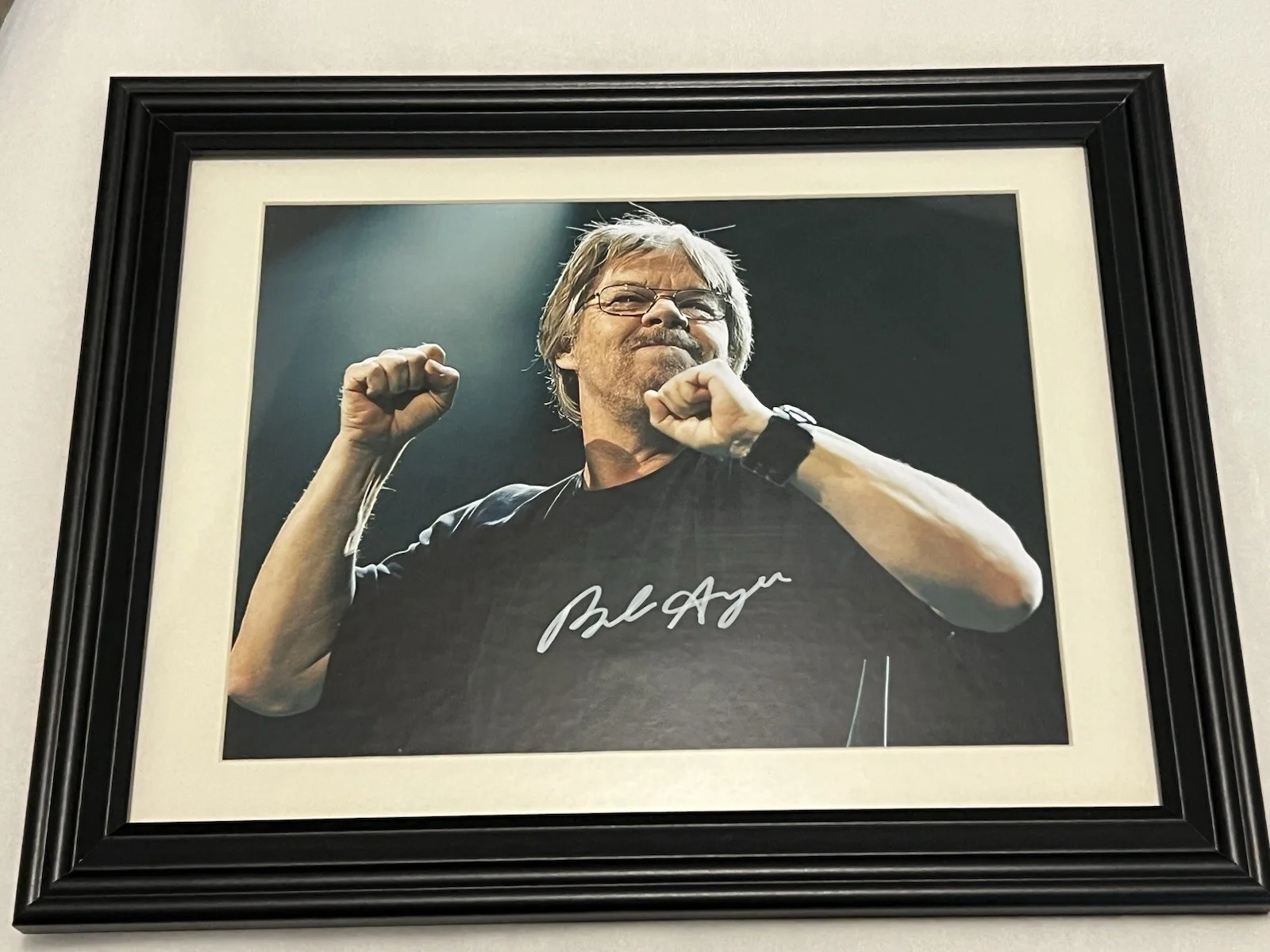 BOB SEGER Autographed signed 8 X 11.5 Photo Fully Framed Hall Of Fame Legend, изображение 2