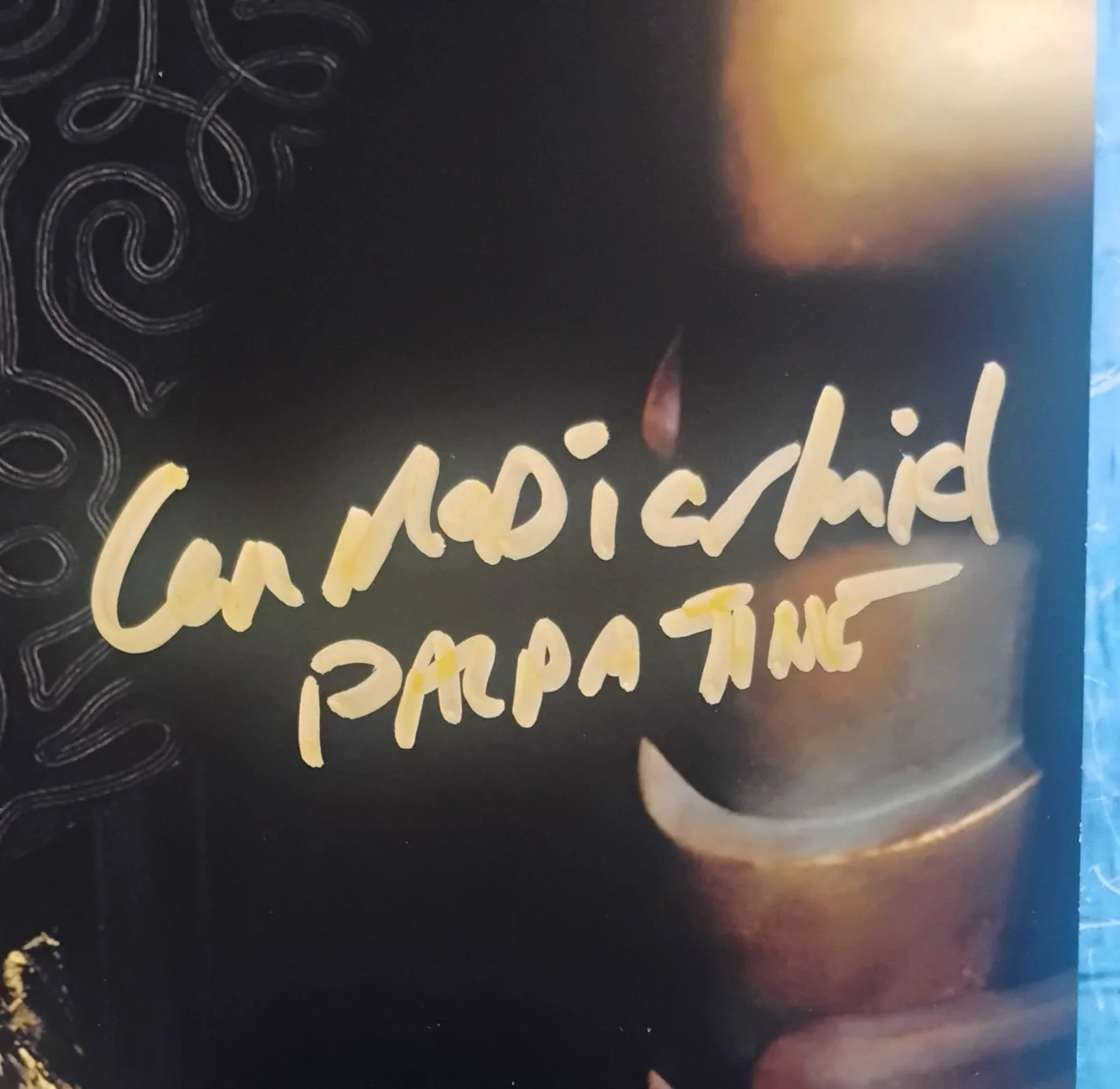 Ian McDiarmid Hand Signed 8x10 Photo COA Star Wars Palpatine NO US TARIFFS, image 3