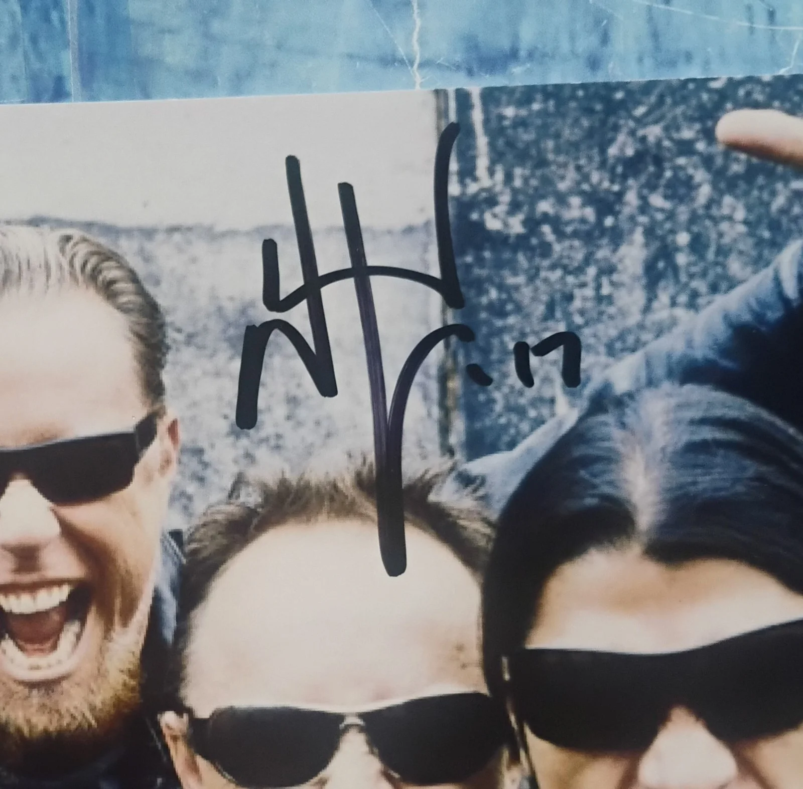 Metallica 4x Hand Signed Photo COA Robert Trujillo Kirk Hammett NO US TARIFFS, изображение 3