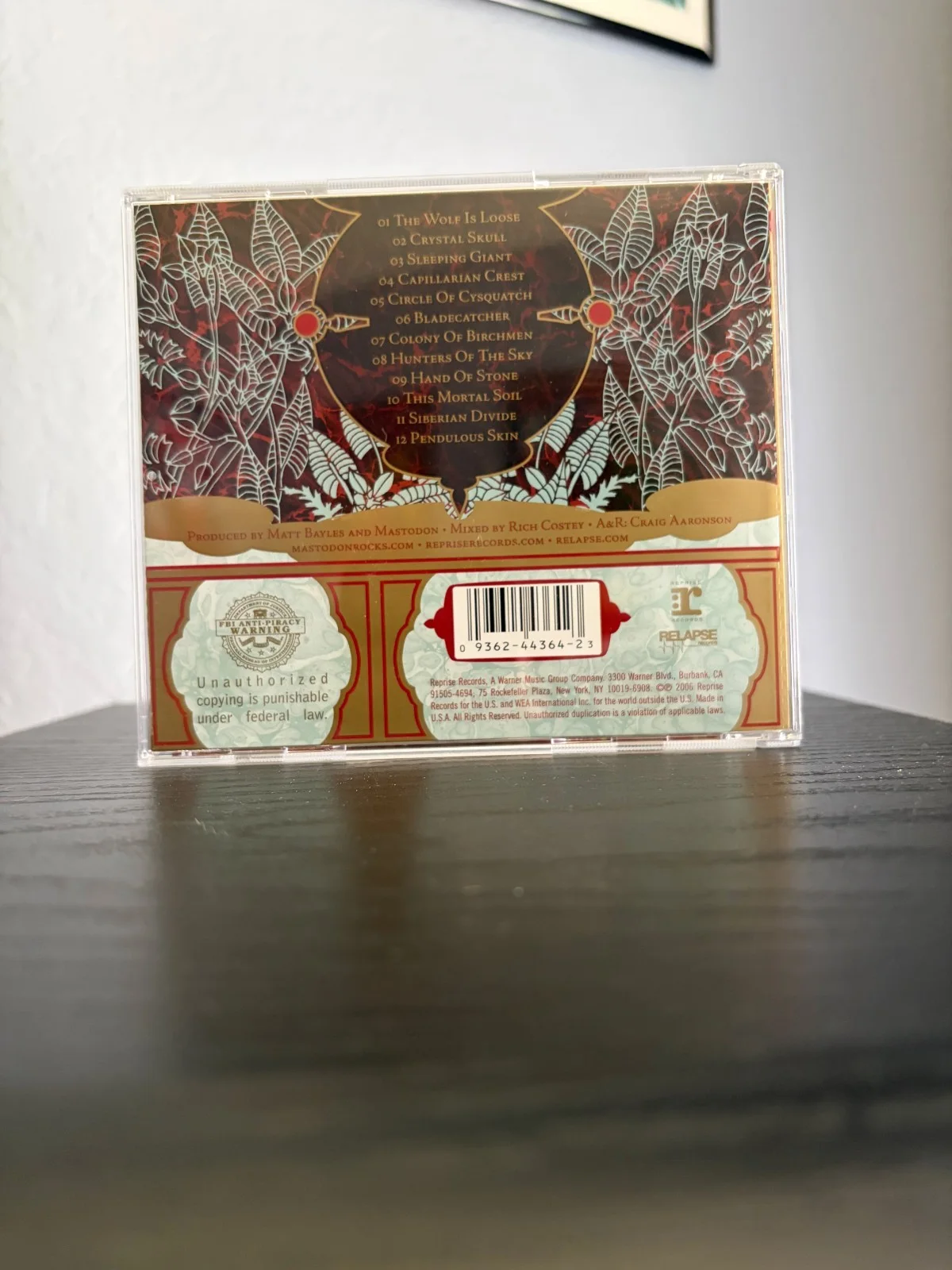 Mastodon Blood Mountain Whole Band Signed CD! Brent Hinds Autographed, изображение 2