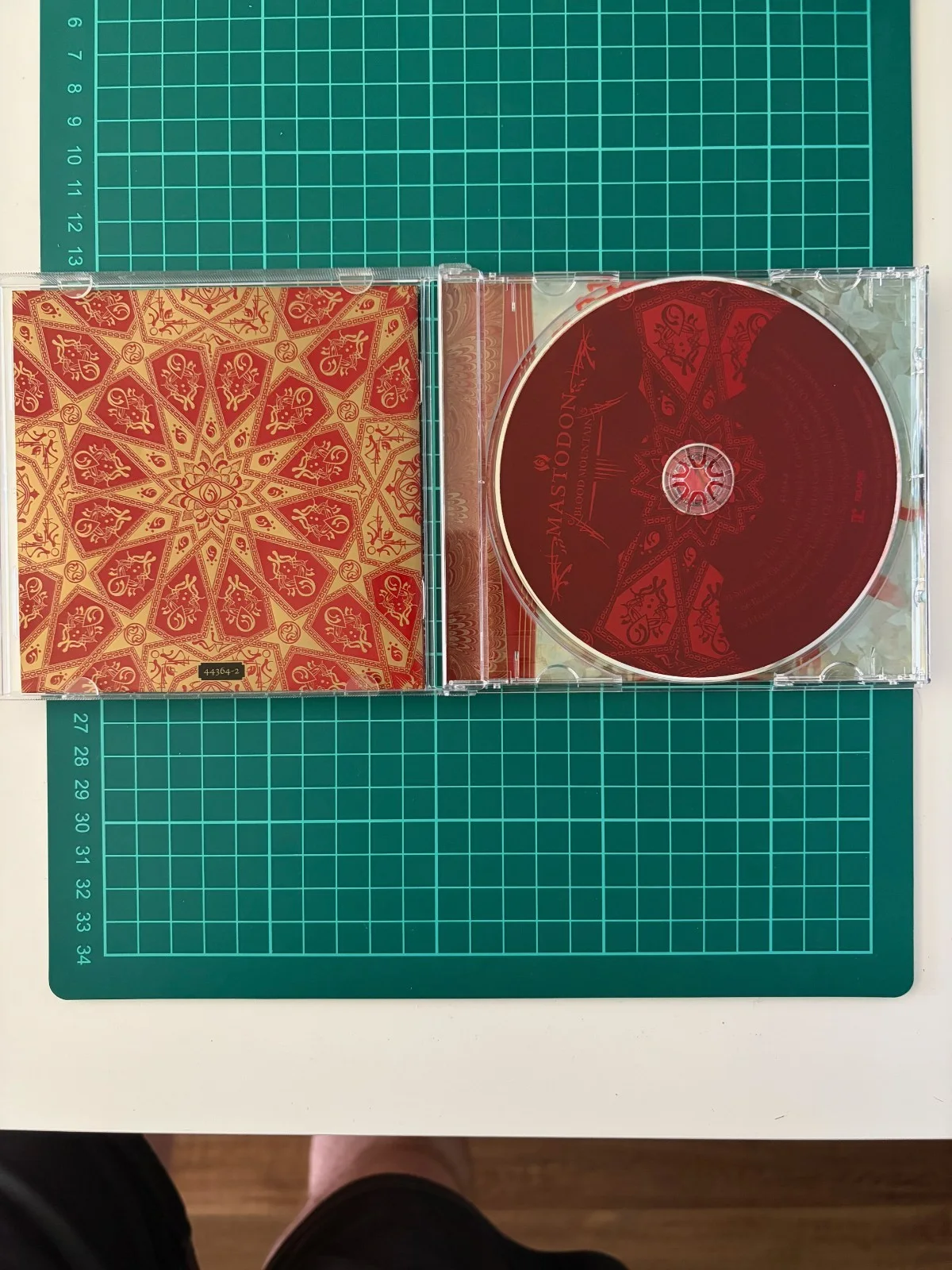 Mastodon Blood Mountain Whole Band Signed CD! Brent Hinds Autographed, изображение 3