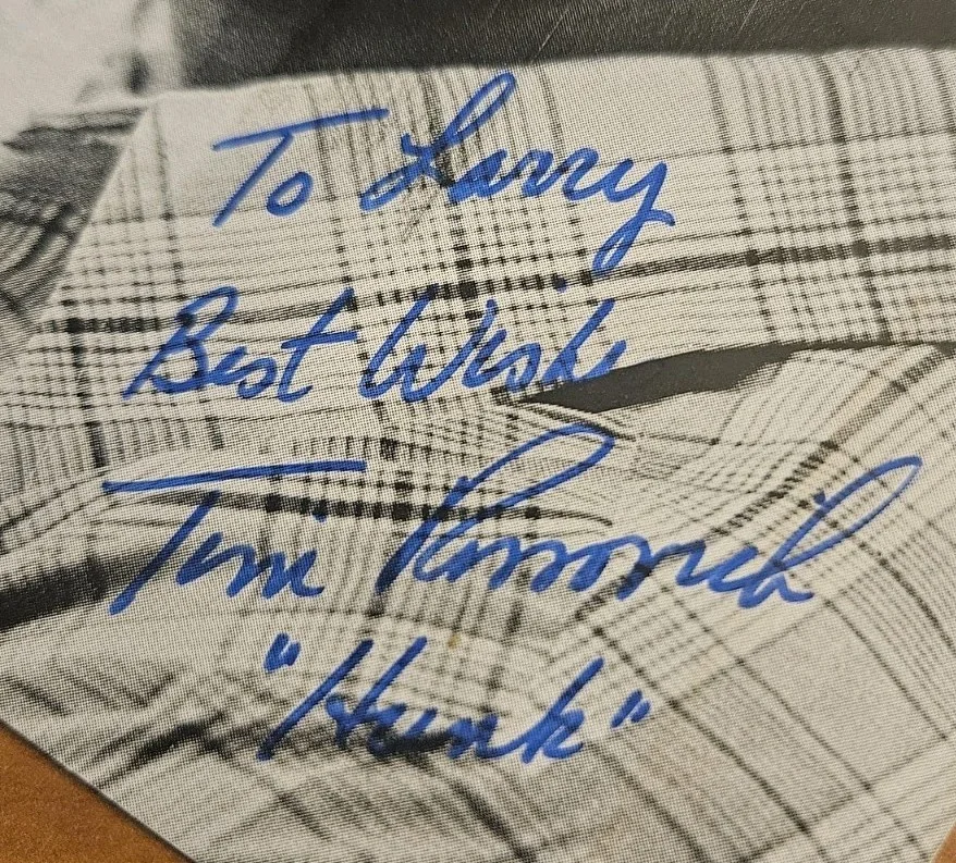 Tim Rossovich — Tim Rossovich rare early signed vintage 1980 photo, Philadelphia Eagles, actor, изображение 2