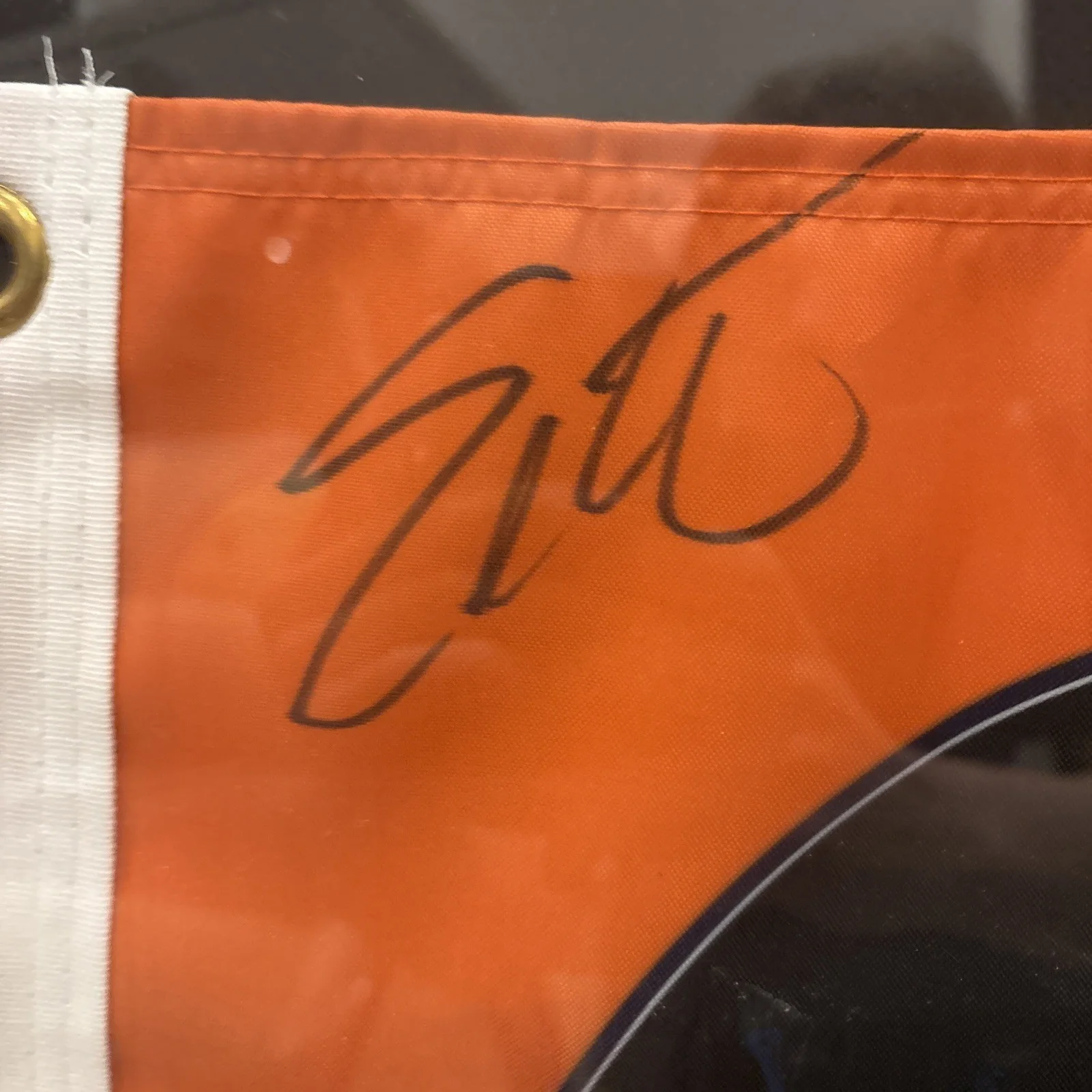 Eric Church Signed Golf Flag From Eric Church Band Tournament, image 2