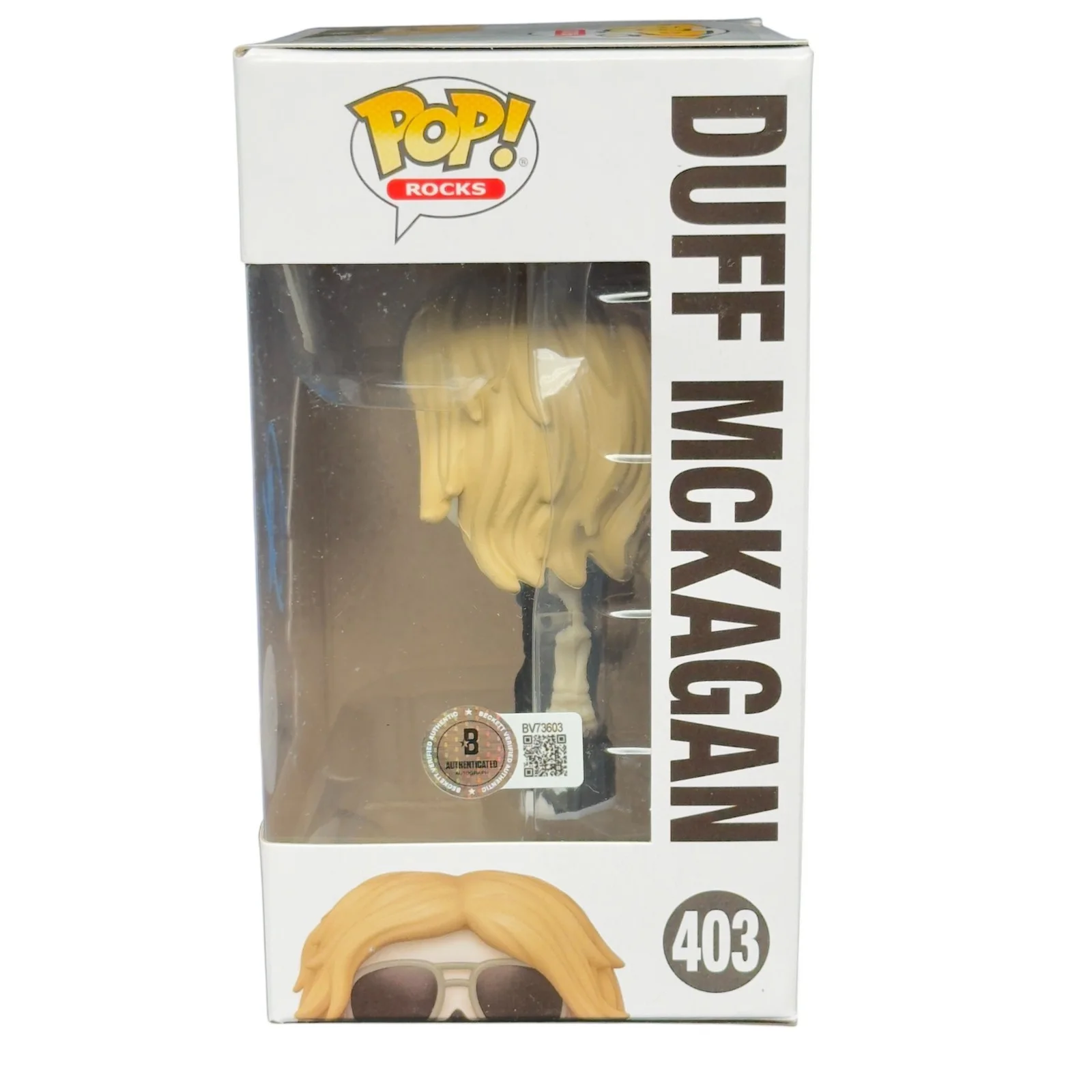 Duff McKagan Signed Guns N Roses Funko Pop 403 - Beckett Authentic Autograph, изображение 2