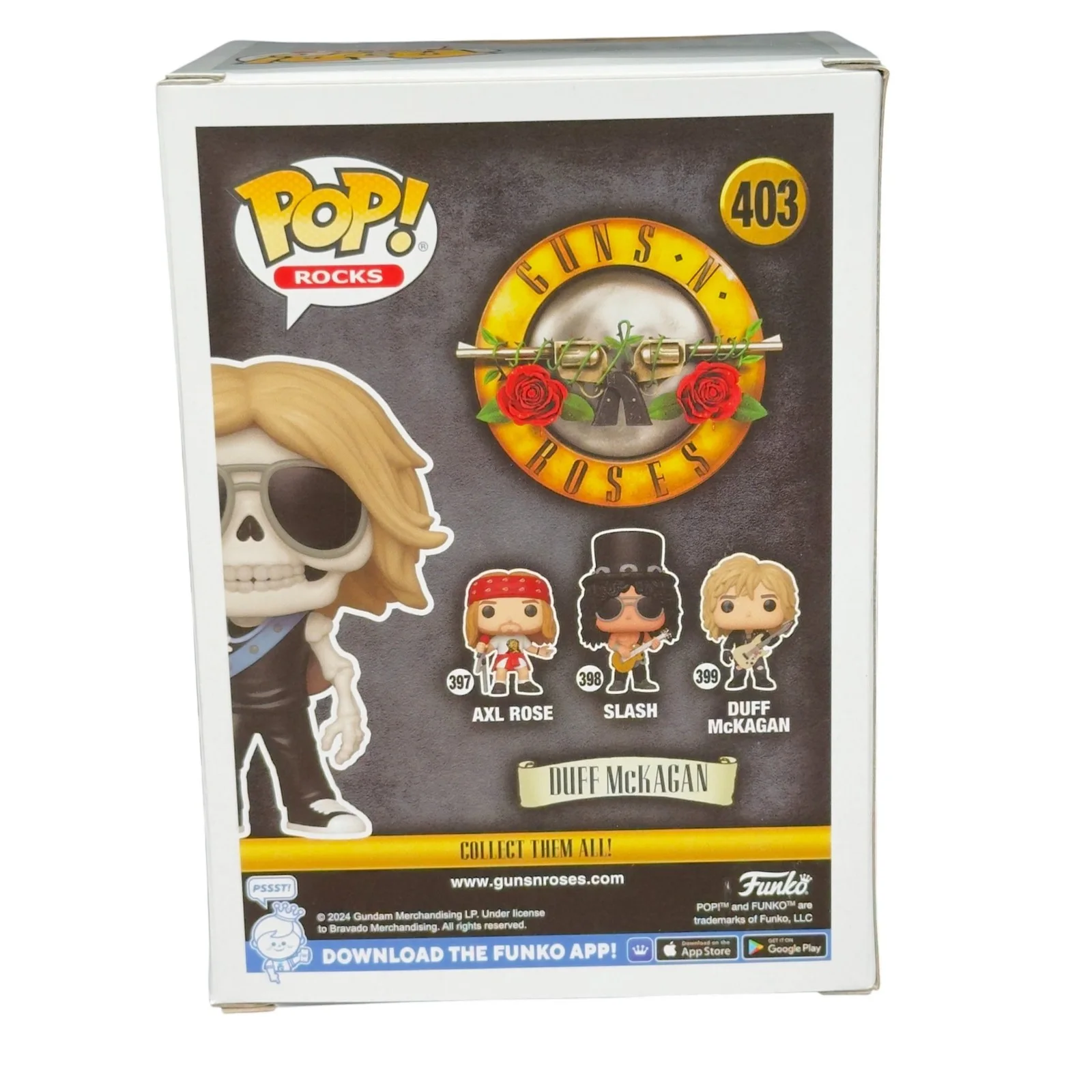 Duff McKagan Signed Guns N Roses Funko Pop 403 - Beckett Authentic Autograph, изображение 3