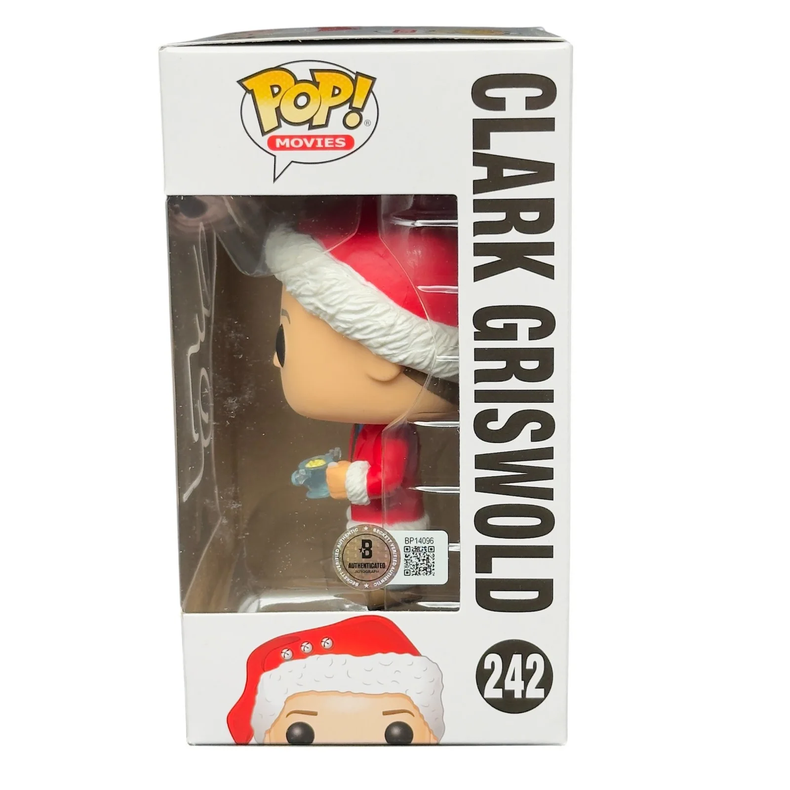Chevy Chase — Chevy Chase Signed Clark Griswold Christmas Vacation Funko Pop 242 Beckett COA!!, image 2