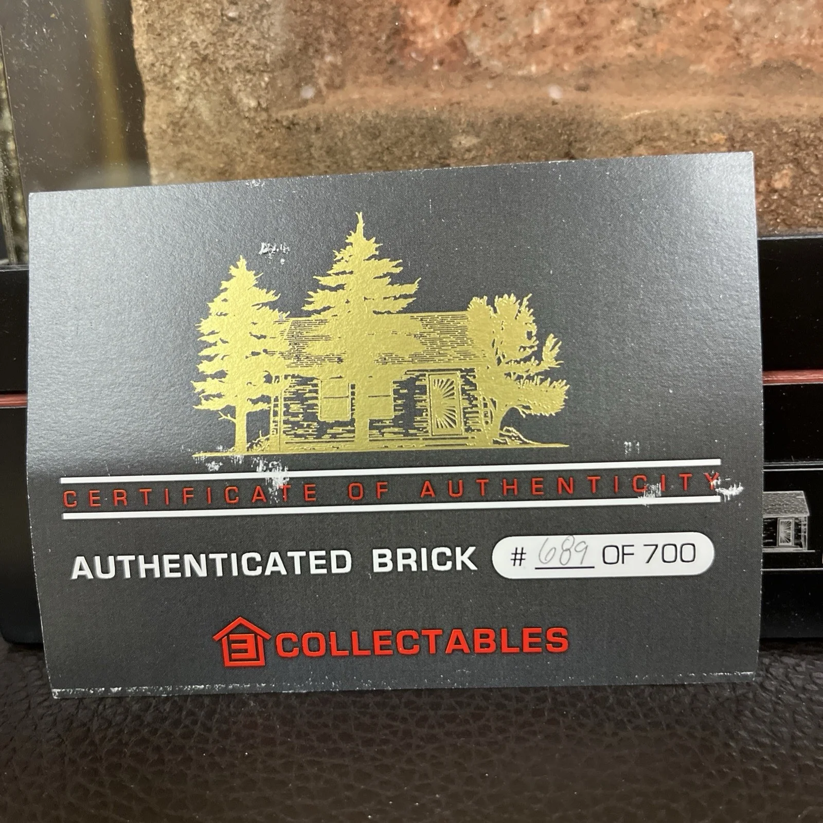 Eminem Brick w/ Autographed Certificate #689/700 Slim Shady RARE, изображение 4
