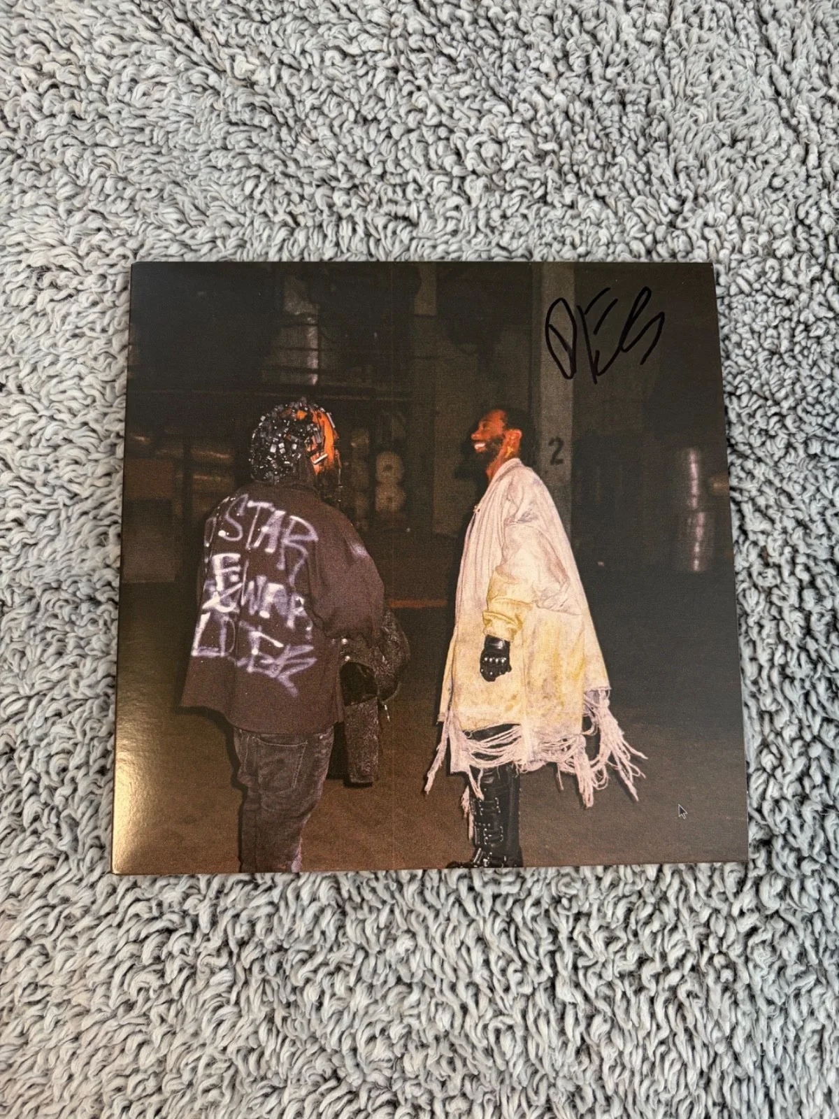 JPEGMAFIA - BALD & Don’t Rely on Other Men Signed Vinyl Singles 45rpm 7”, image 2