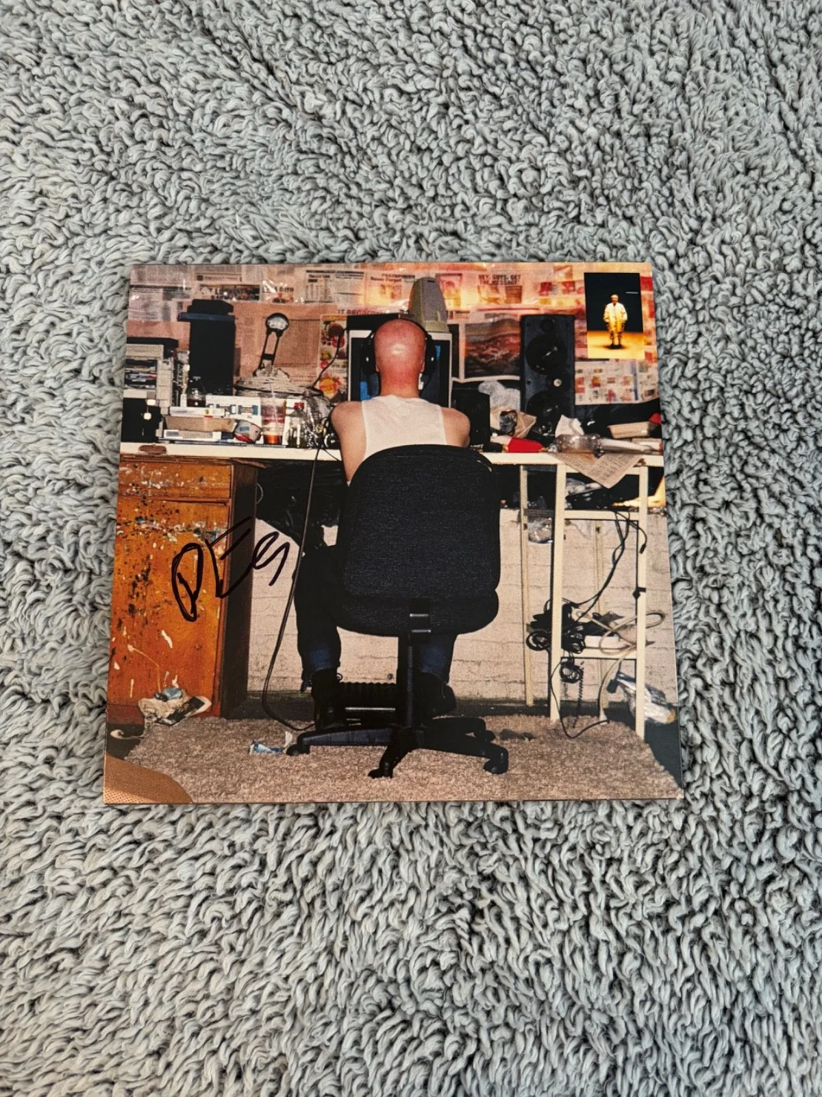 JPEGMAFIA - BALD & Don’t Rely on Other Men Signed Vinyl Singles 45rpm 7”, image 3