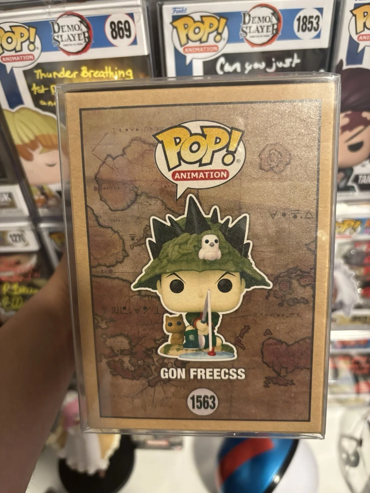Gon — Funko Pop Hunter x Hunter Gon Freecss #1563 Figure JSA Autographed, image 5