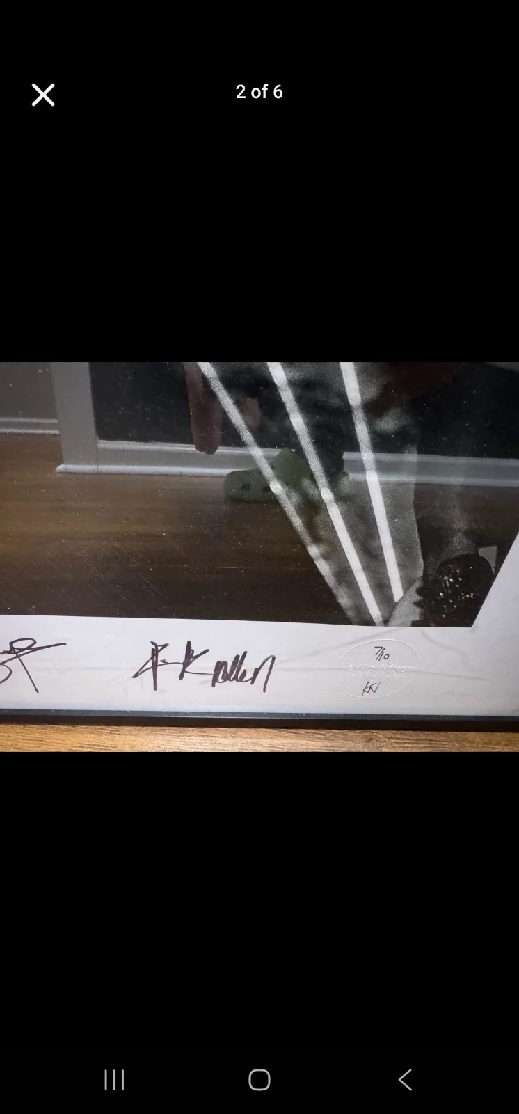 Phil Collen — Large DEF LEPPARD Photo Lithograph 30”x40” Signed by all 5 Rare Numbered 7/10, image 2
